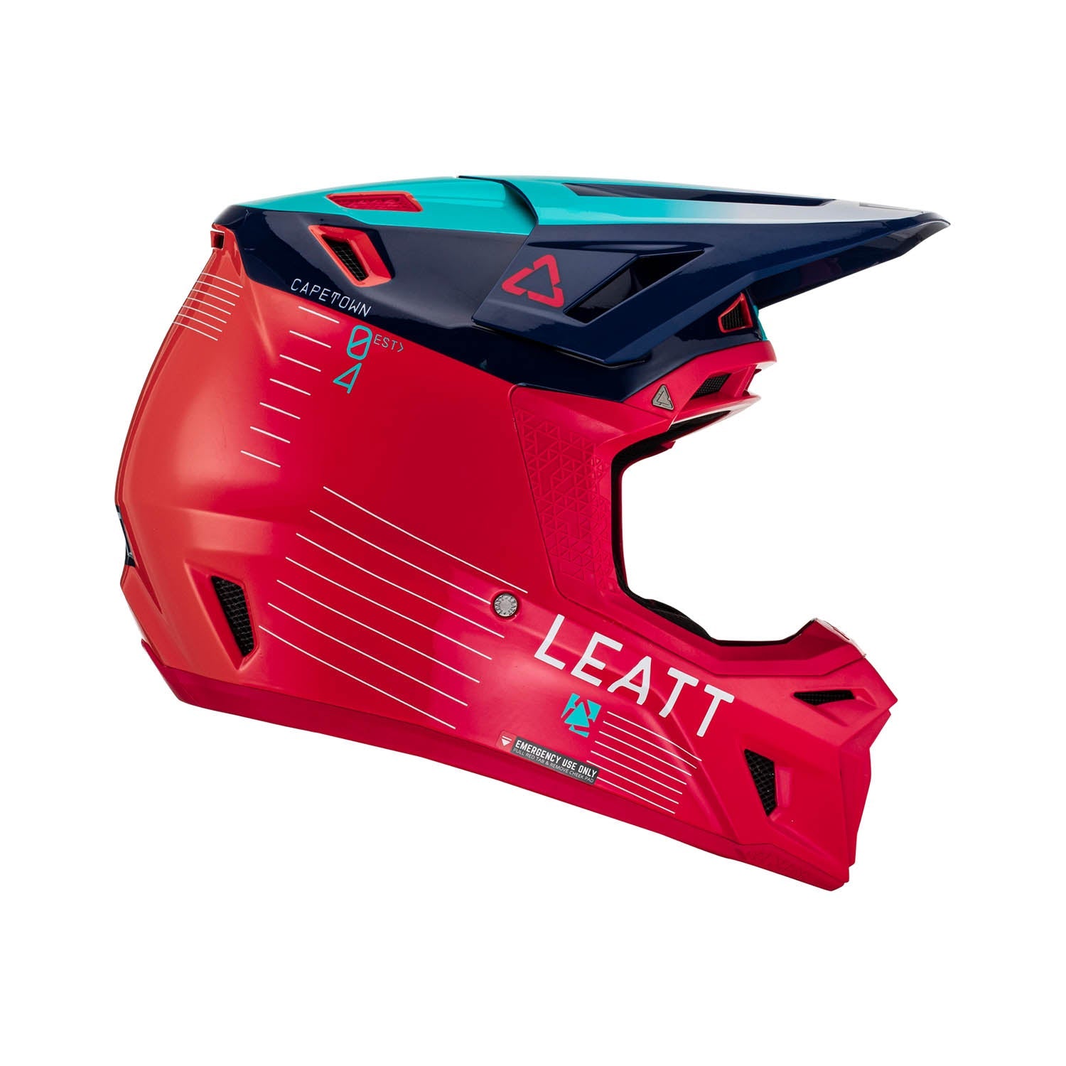 Casco Kit Moto 8.5 con Gafas Velocity 5.5 V24.1