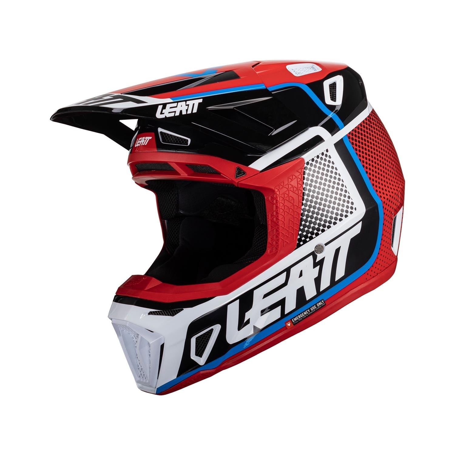 Casco Kit Moto 8.5 con Gafas Velocity 5.5 V24