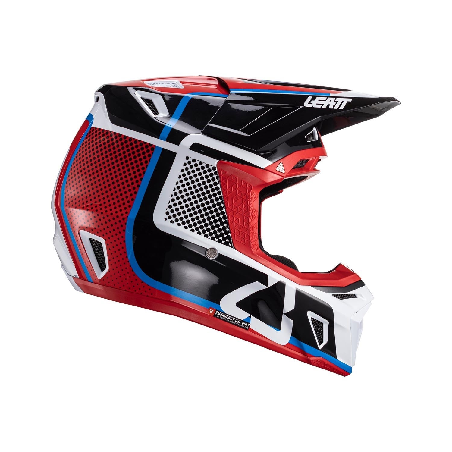 Casco Kit Moto 8.5 con Gafas Velocity 5.5 V24
