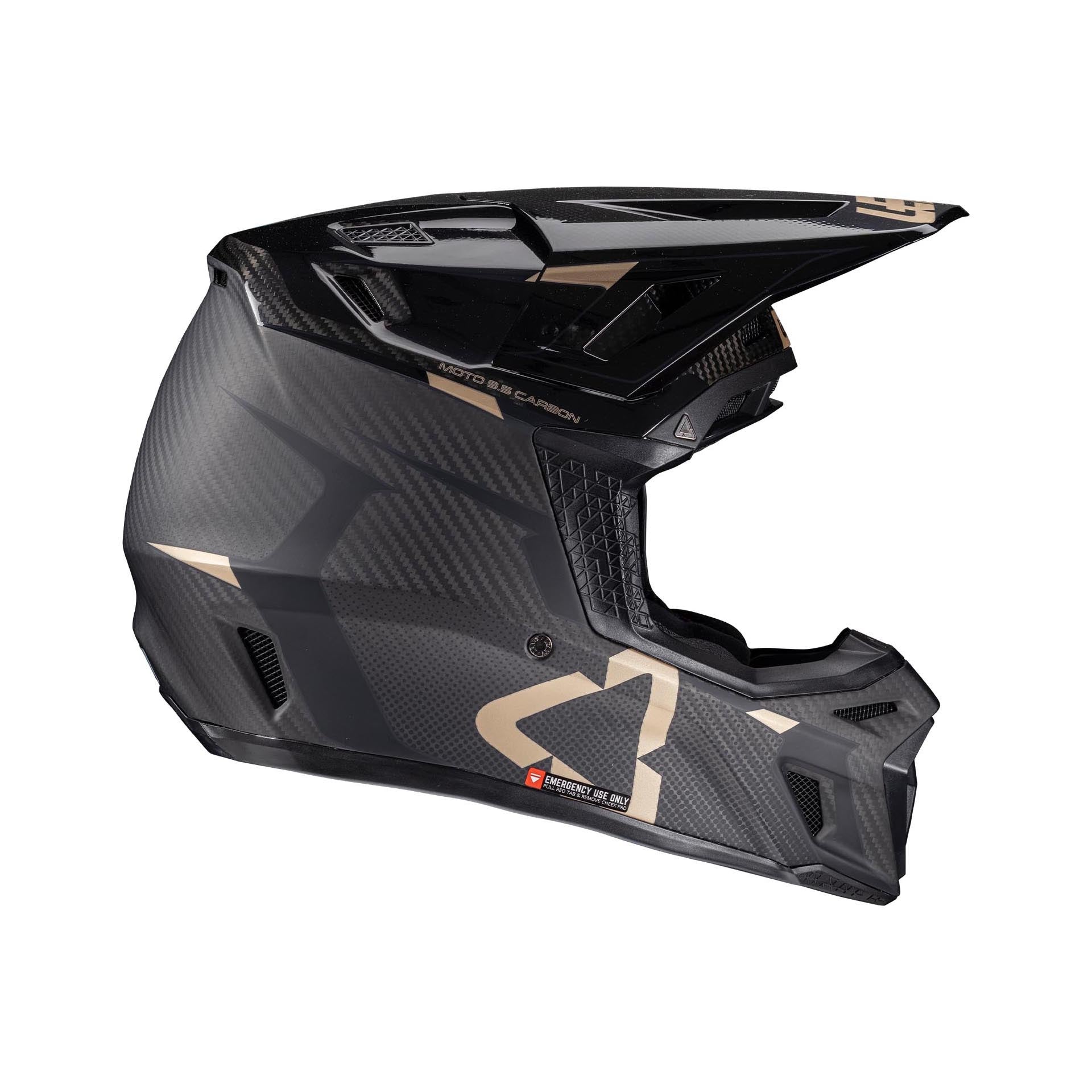 Casco Kit Moto 9.5 Carbon con Gafas Velocity 6.5 IRIZ V26
