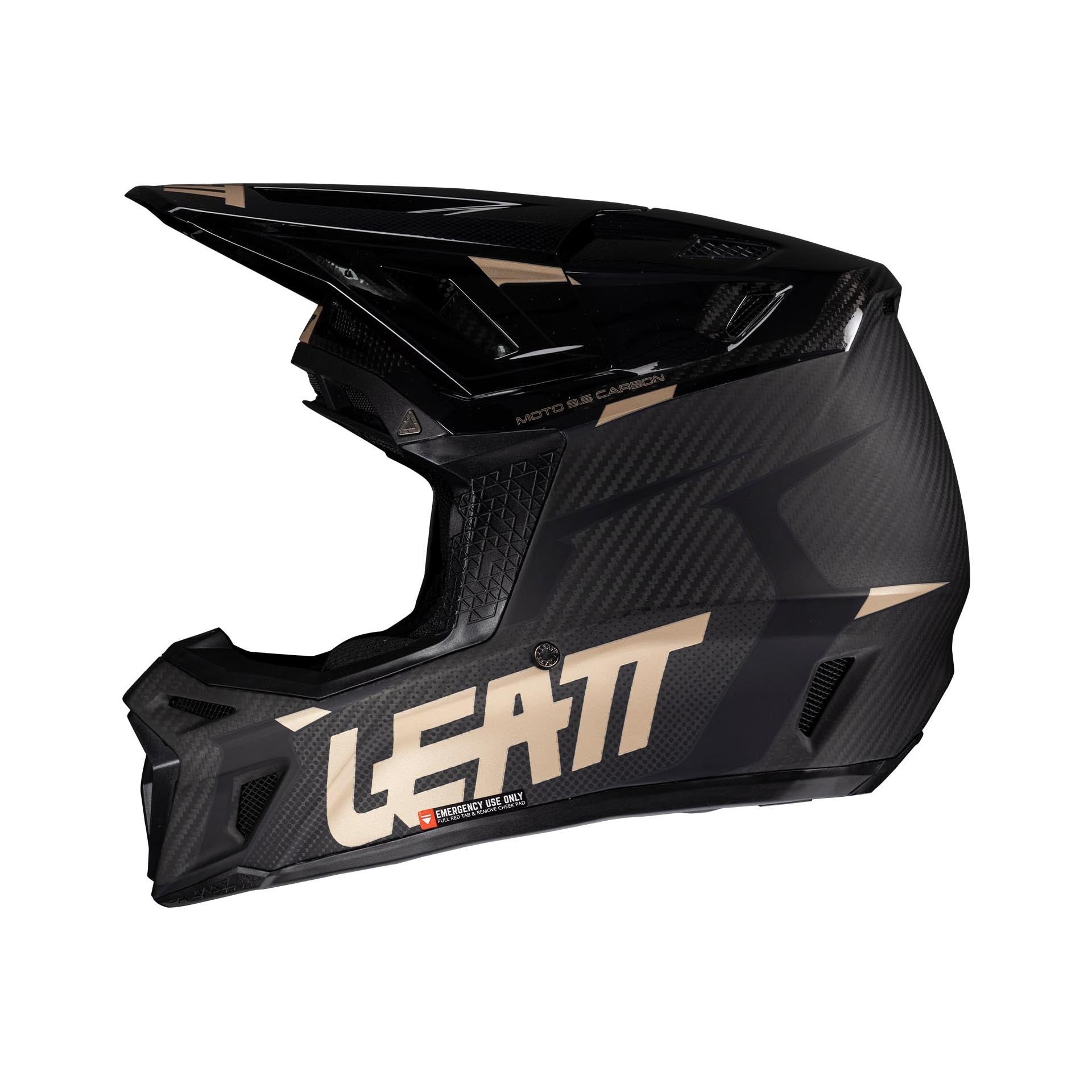 Casco Kit Moto 9.5 Carbon con Gafas Velocity 6.5 IRIZ