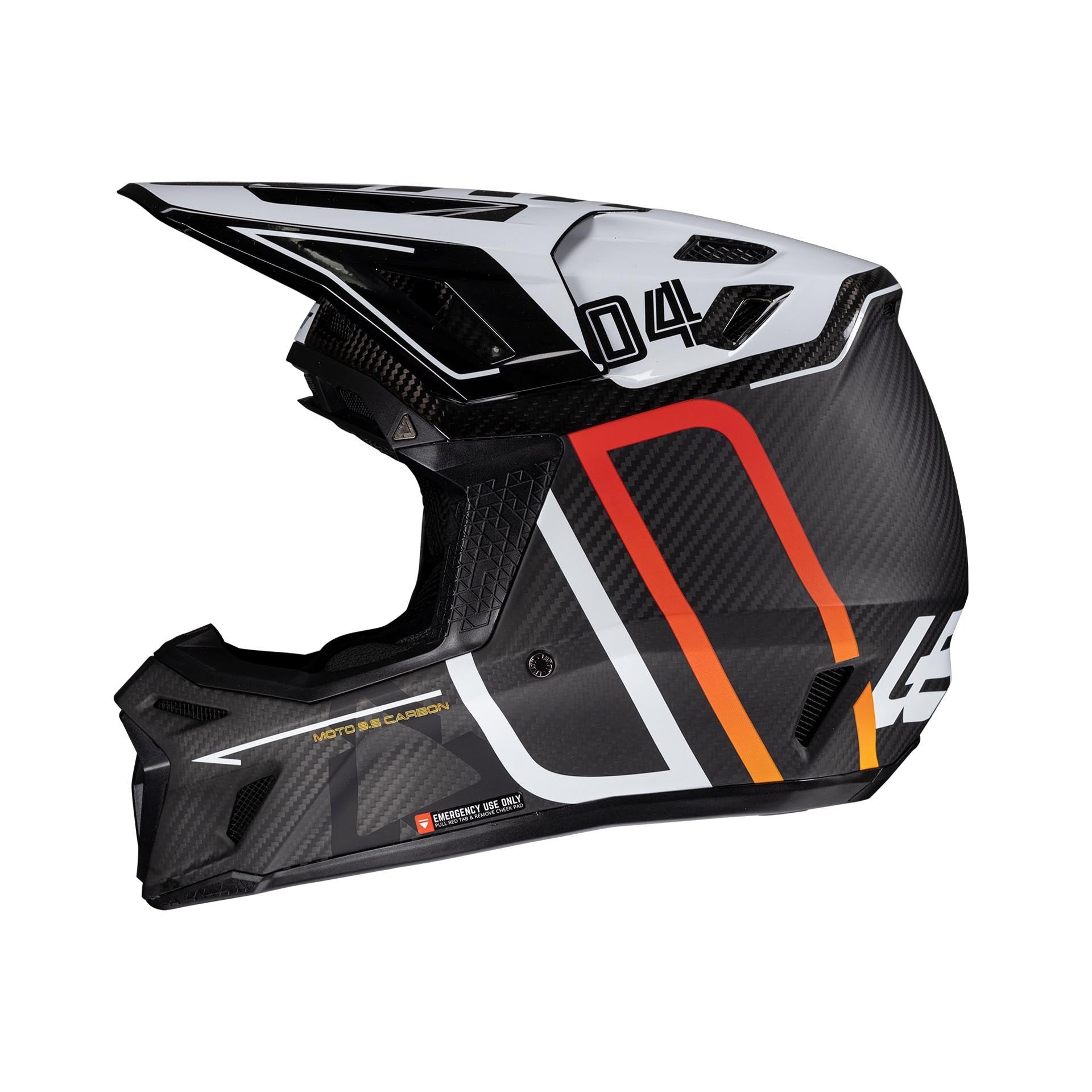 Casco Kit Moto 9.5 Carbon con Gafas Velocity 6.5 IRIZ V25