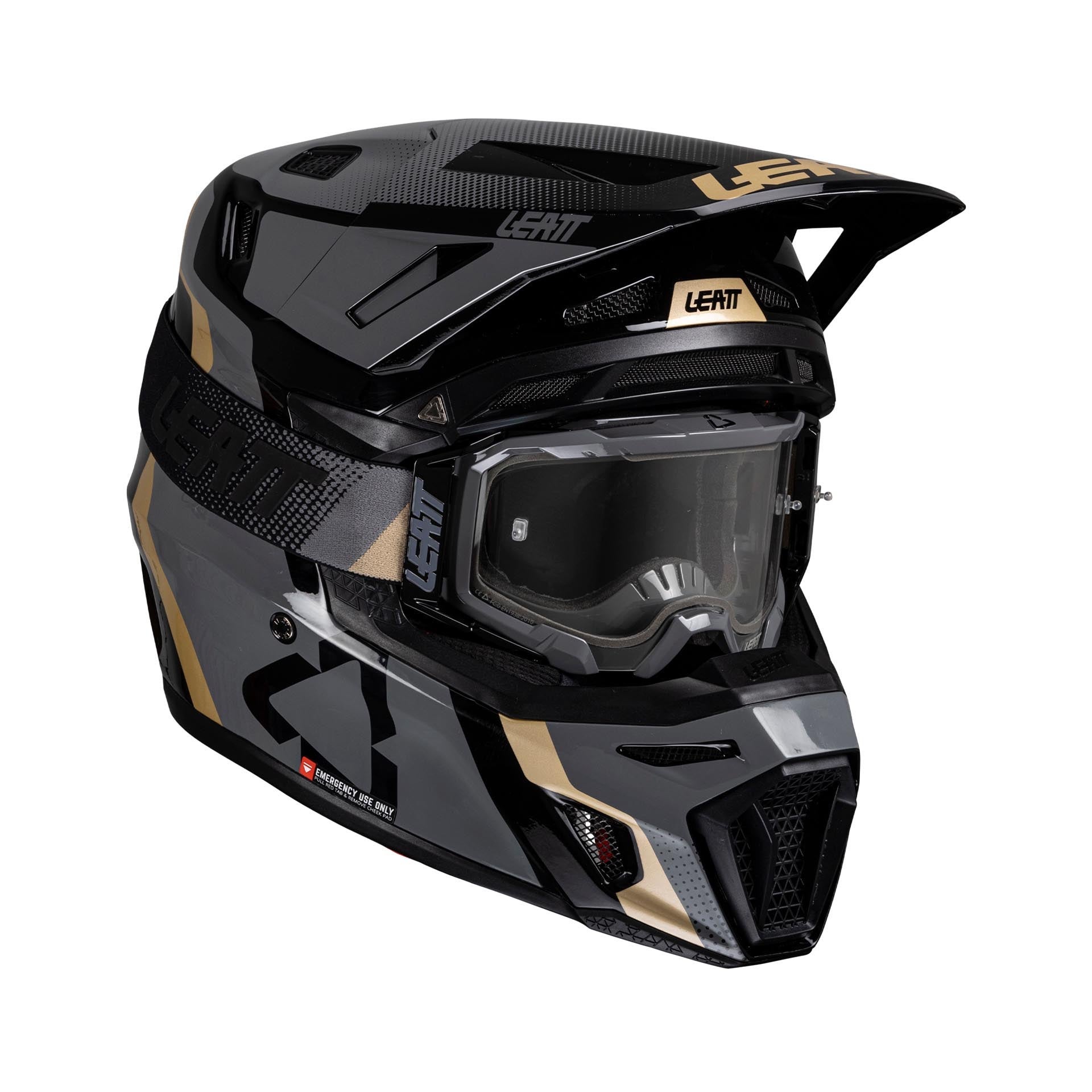 Casco Kit Moto 8.5 con Gafas Velocity 5.5