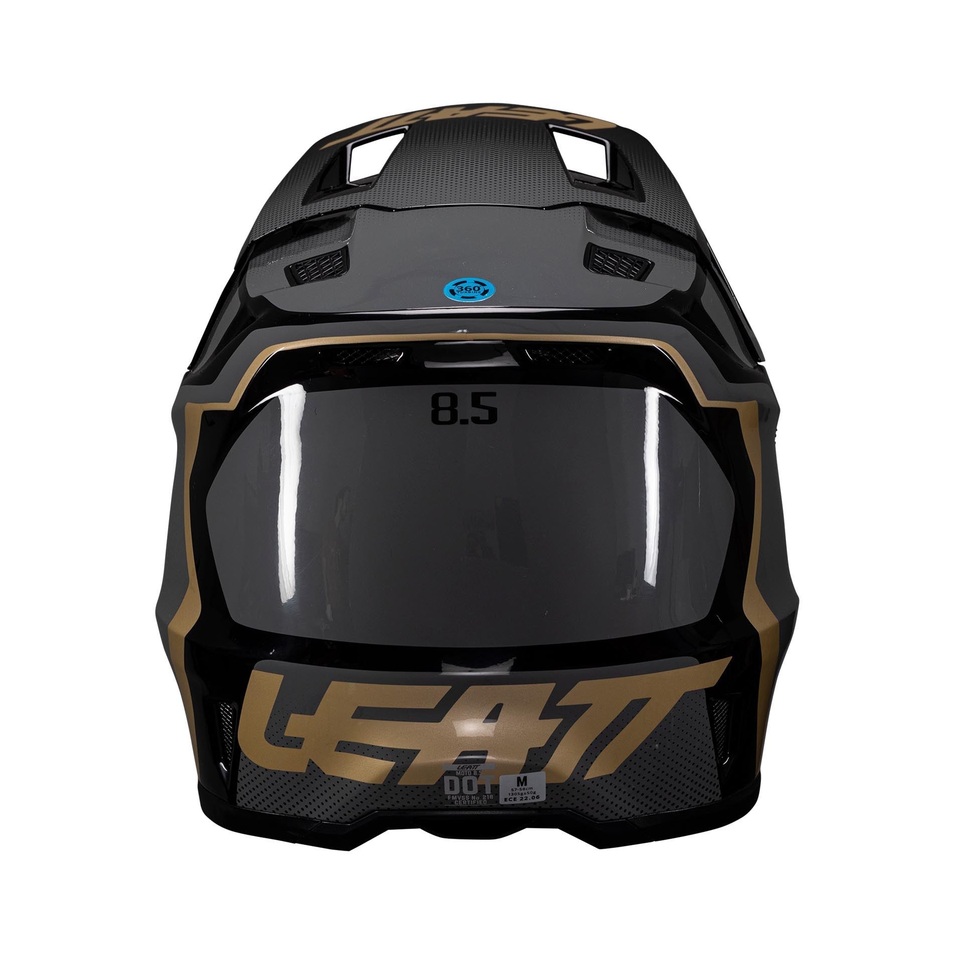Casco Kit Moto 8.5 con Gafas Velocity 5.5