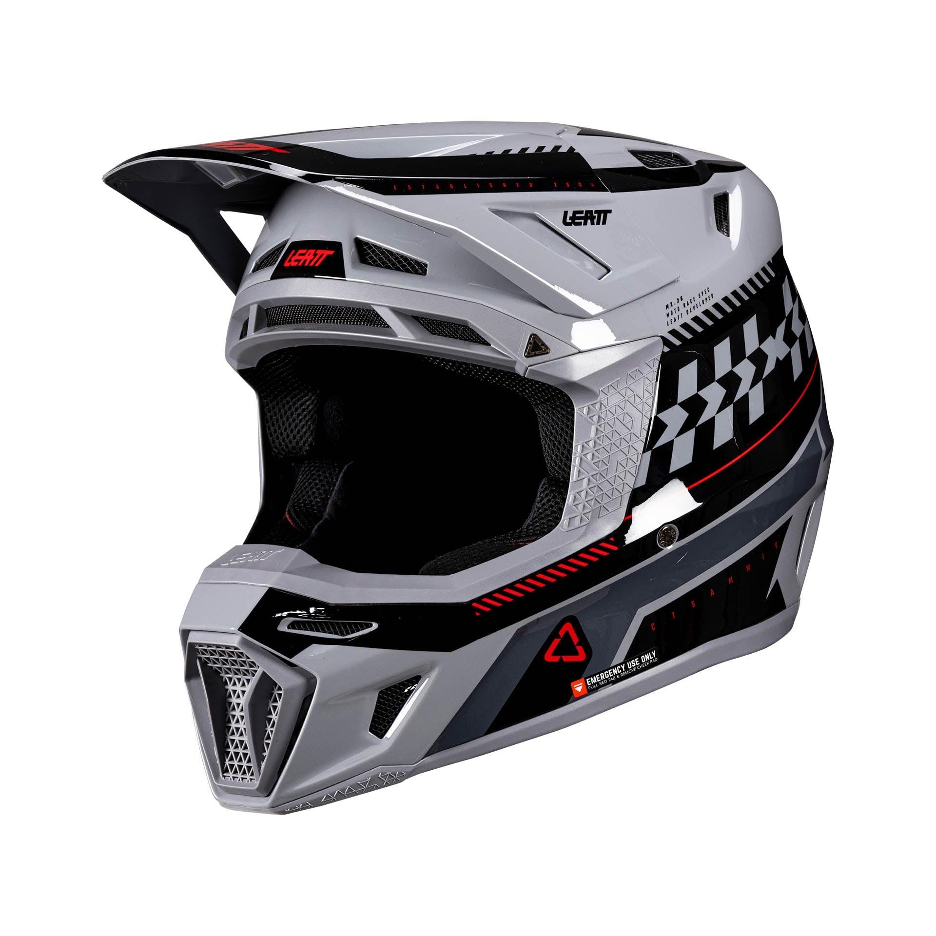 Casco Kit Moto 8.5 con Gafas Velocity 5.5