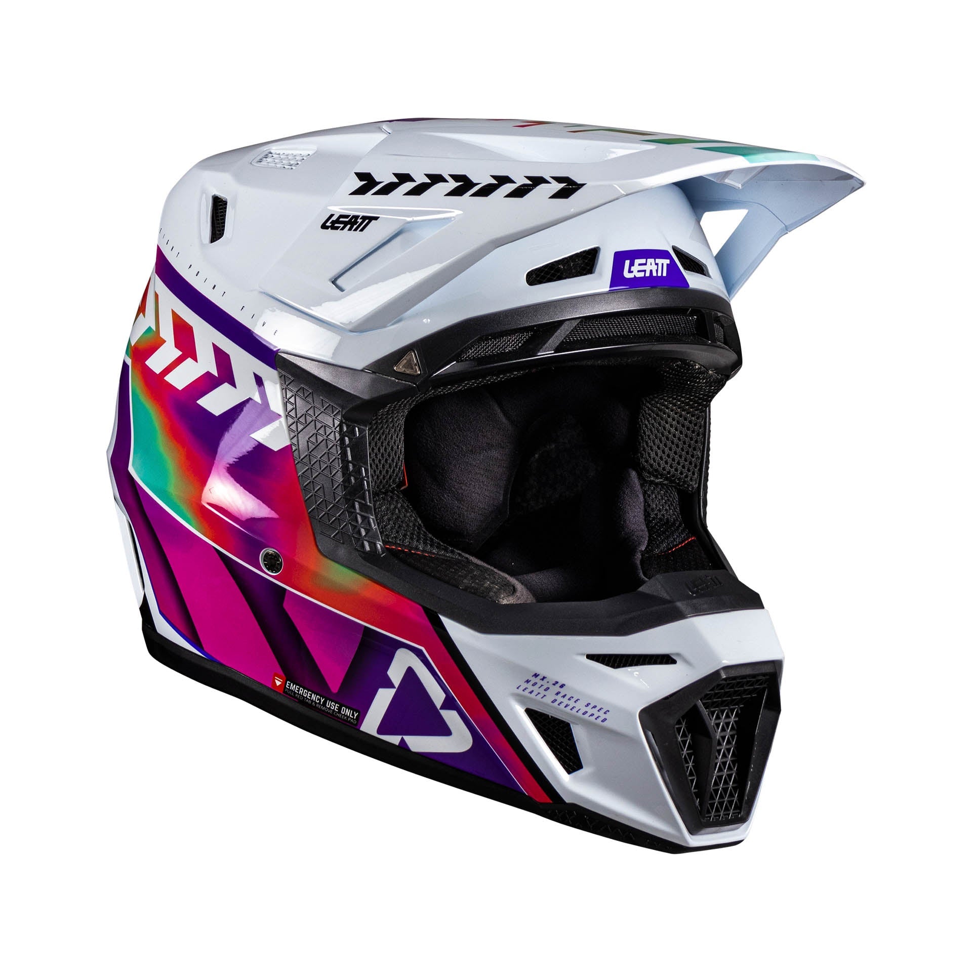 Casco Kit Moto 8.5 con Gafas Velocity 5.5
