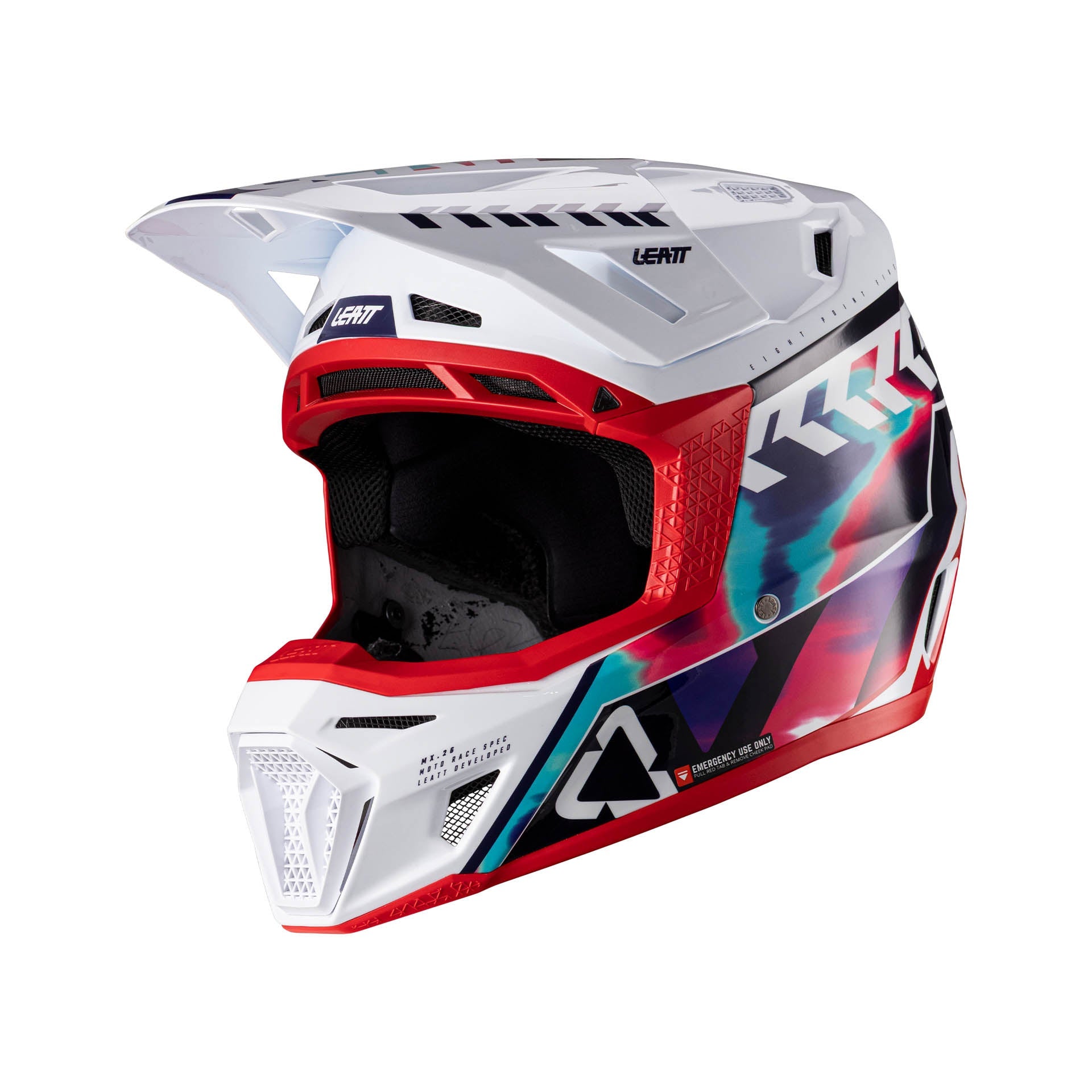 Casco Kit Moto 8.5 con Gafas Velocity 5.5