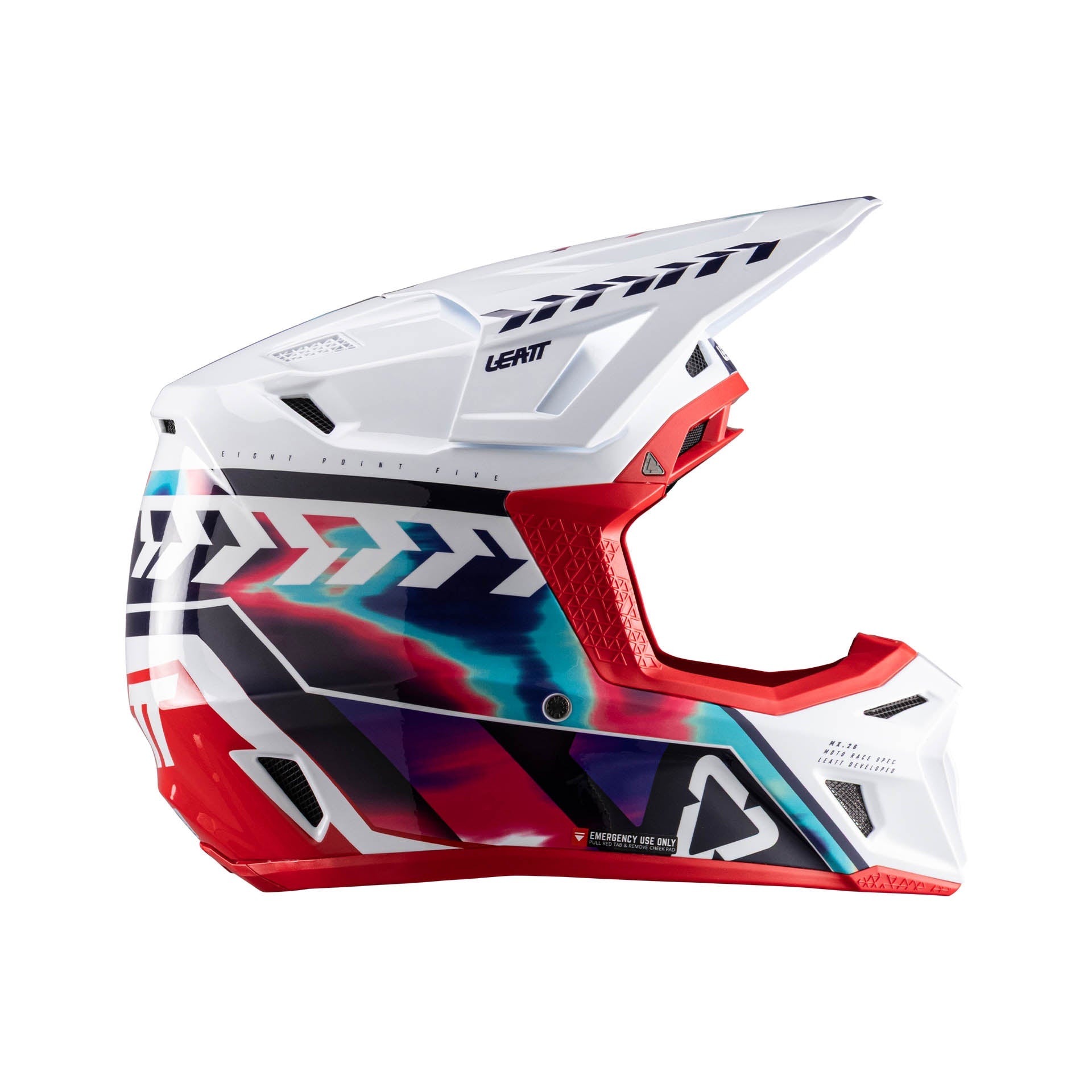 Casco Kit Moto 8.5 con Gafas Velocity 5.5