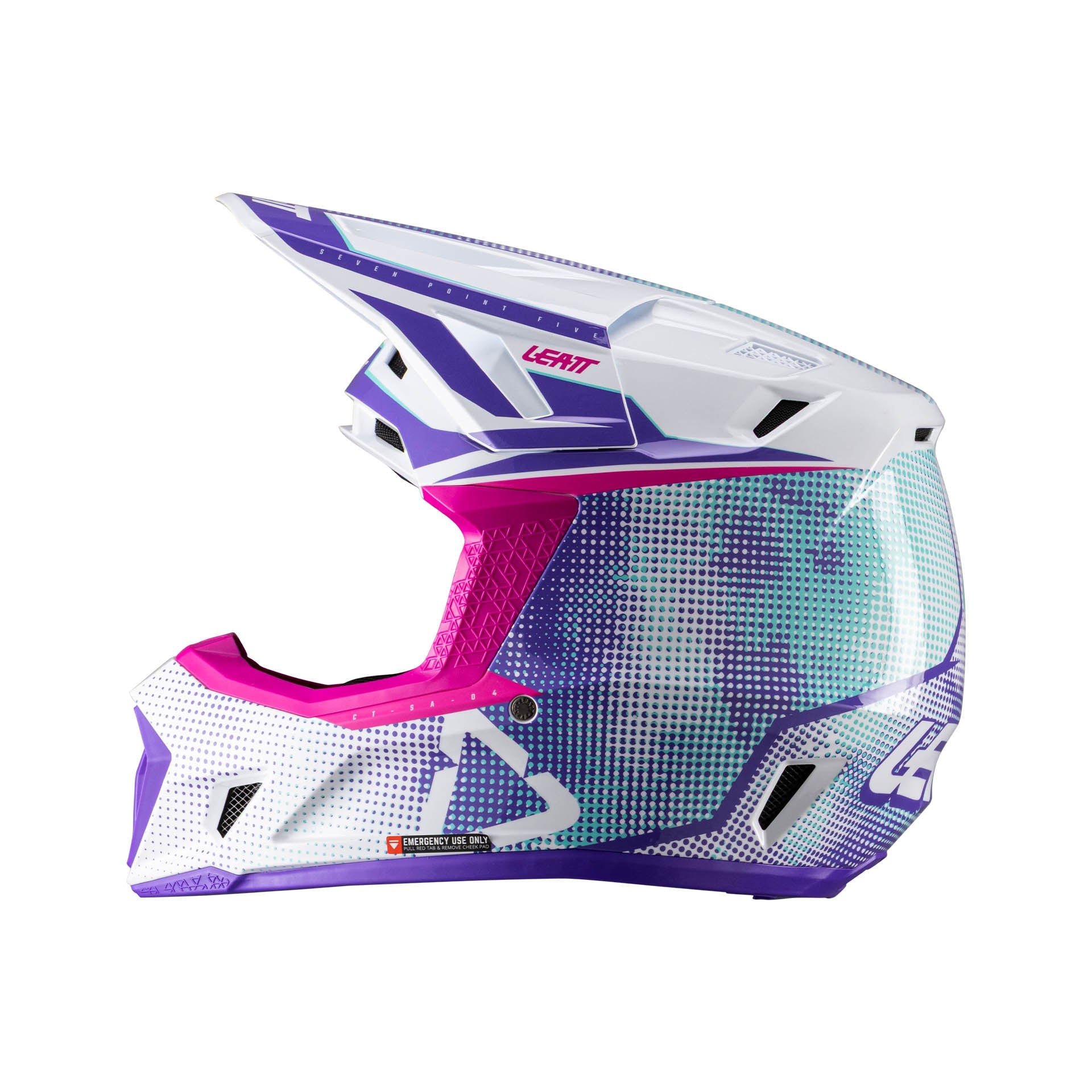 Casco Kit Moto 7.5 con Gafas Velocity 4.5