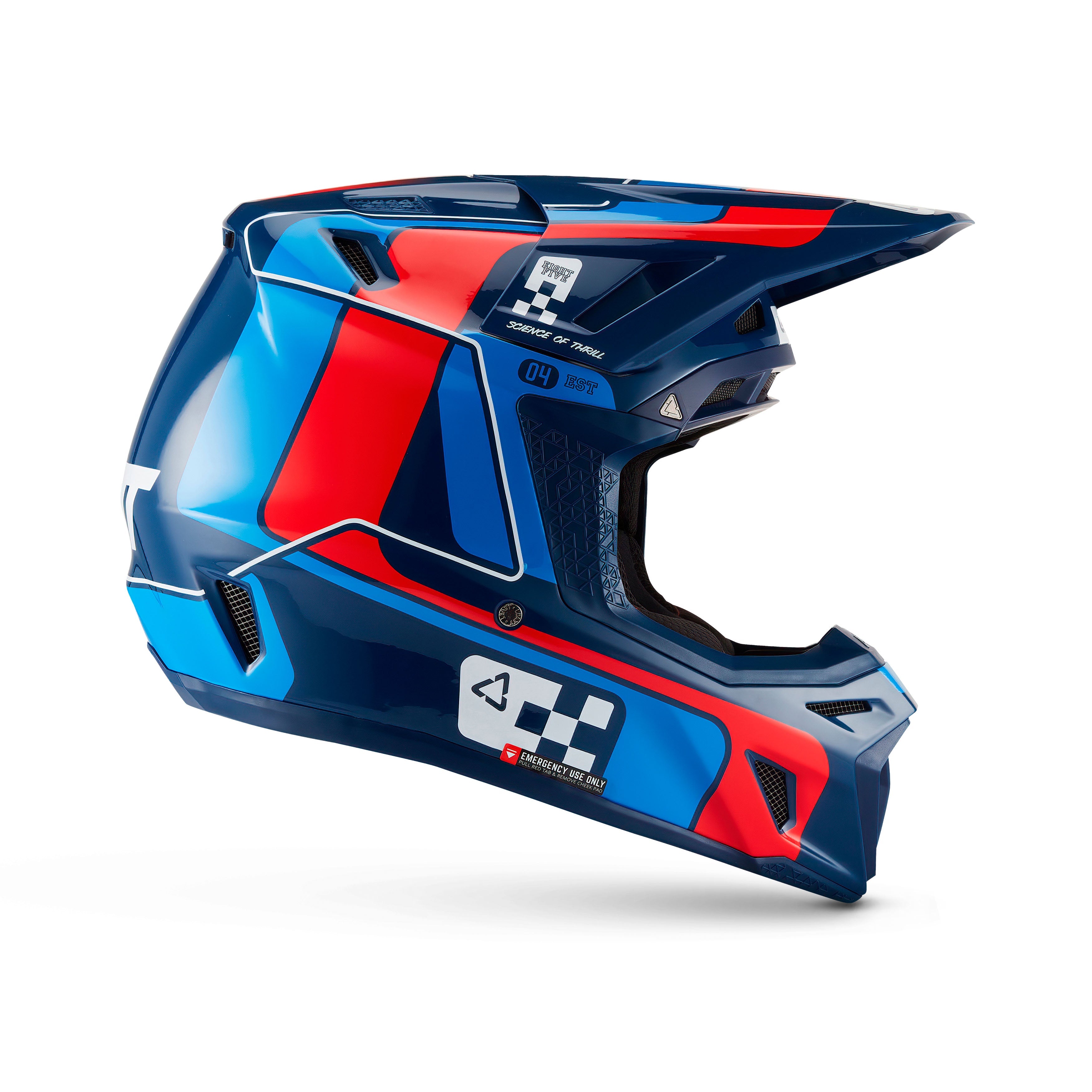 Casco Kit Moto 8.5 con Gafas Velocity