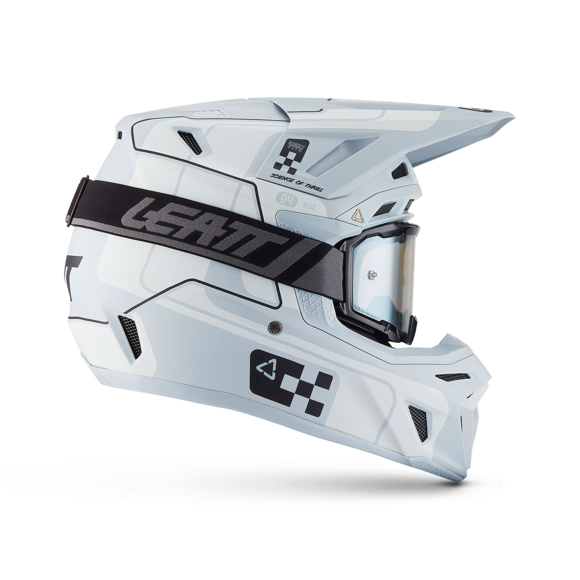Casco Kit Moto 8.5 con Gafas Velocity
