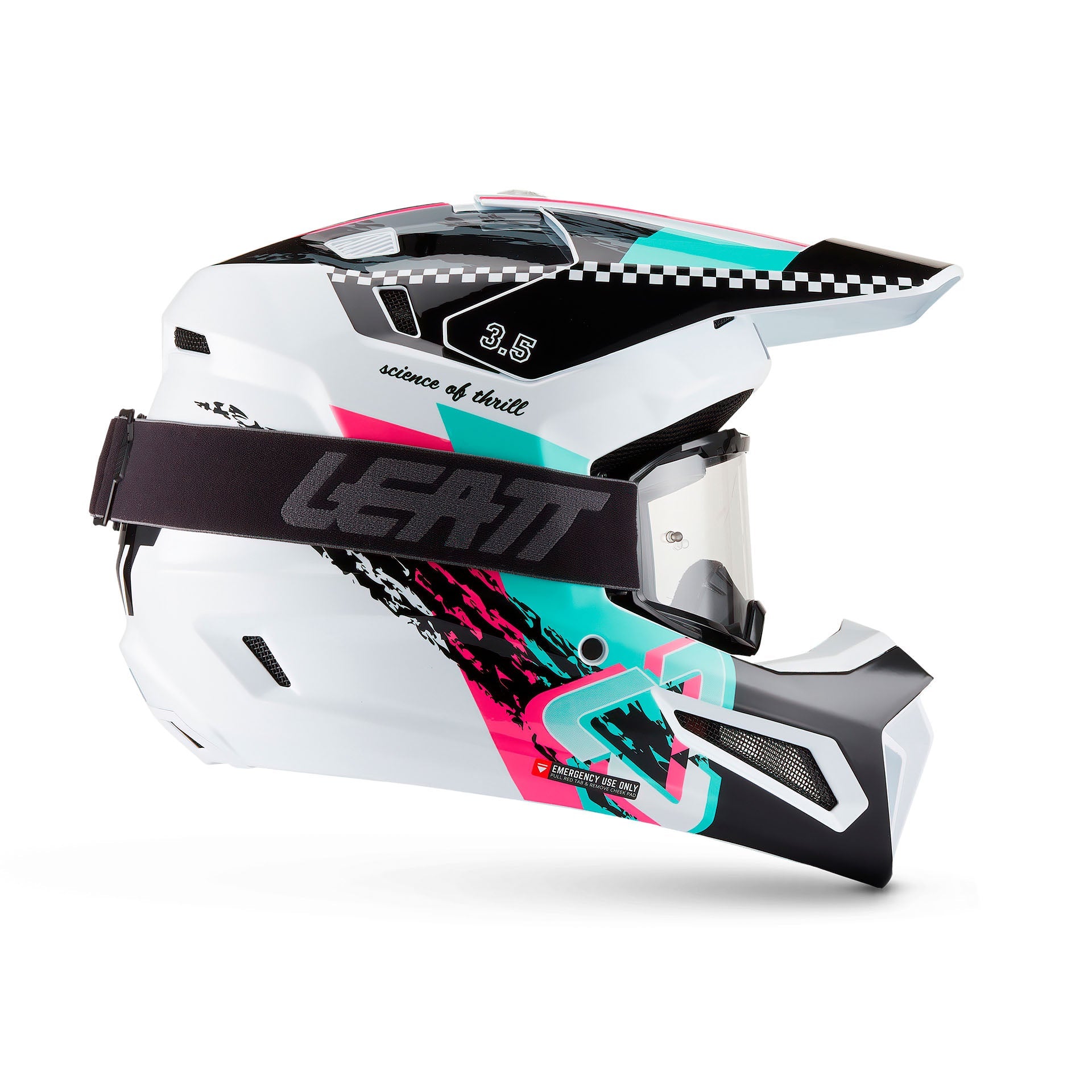 Casco Kit Moto 3.5 con Gafas Vizion 3.5