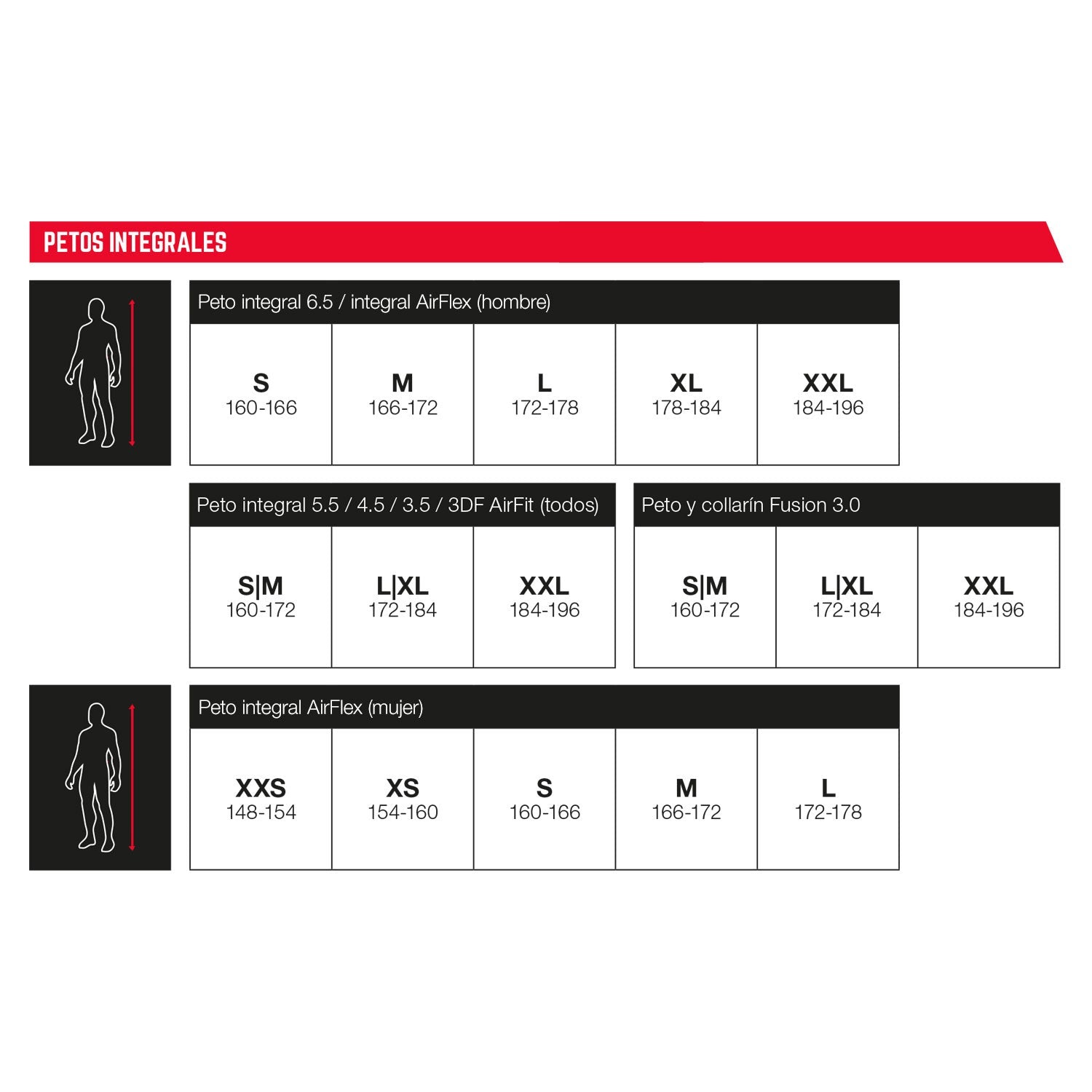 Peto Integral 3DF AirFit Lite Evo