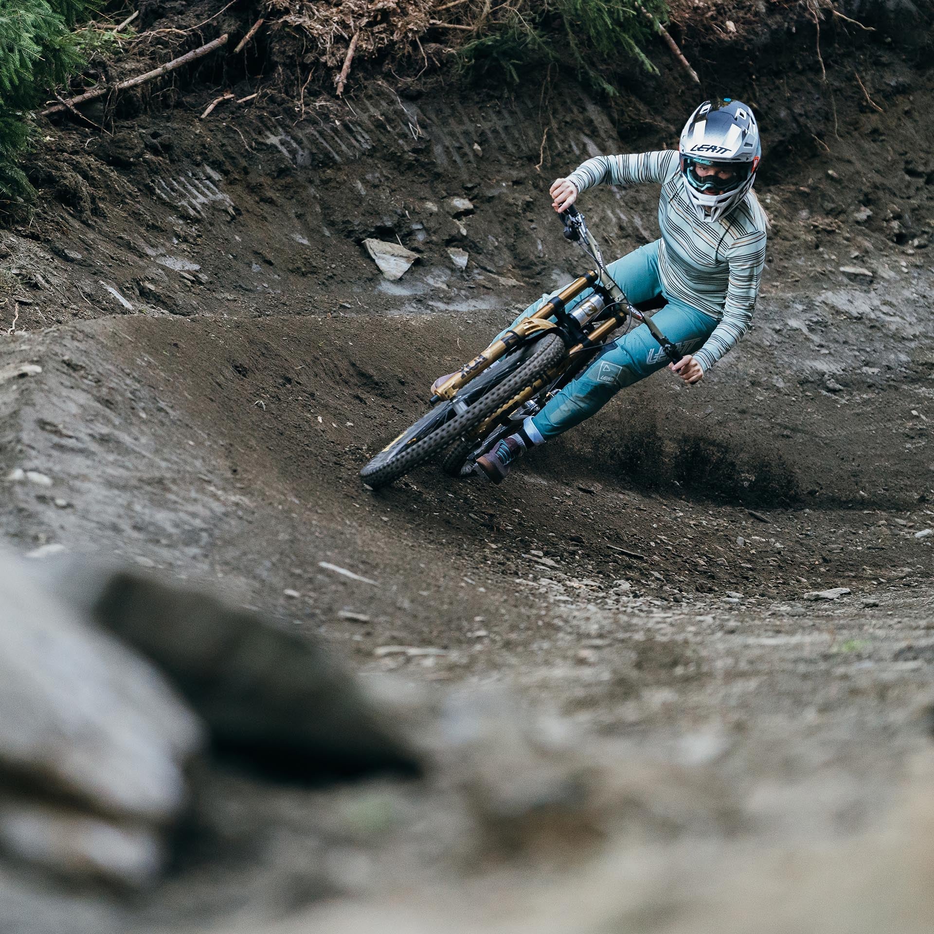 Pantalón MTB Gravity 4.0 Mujer