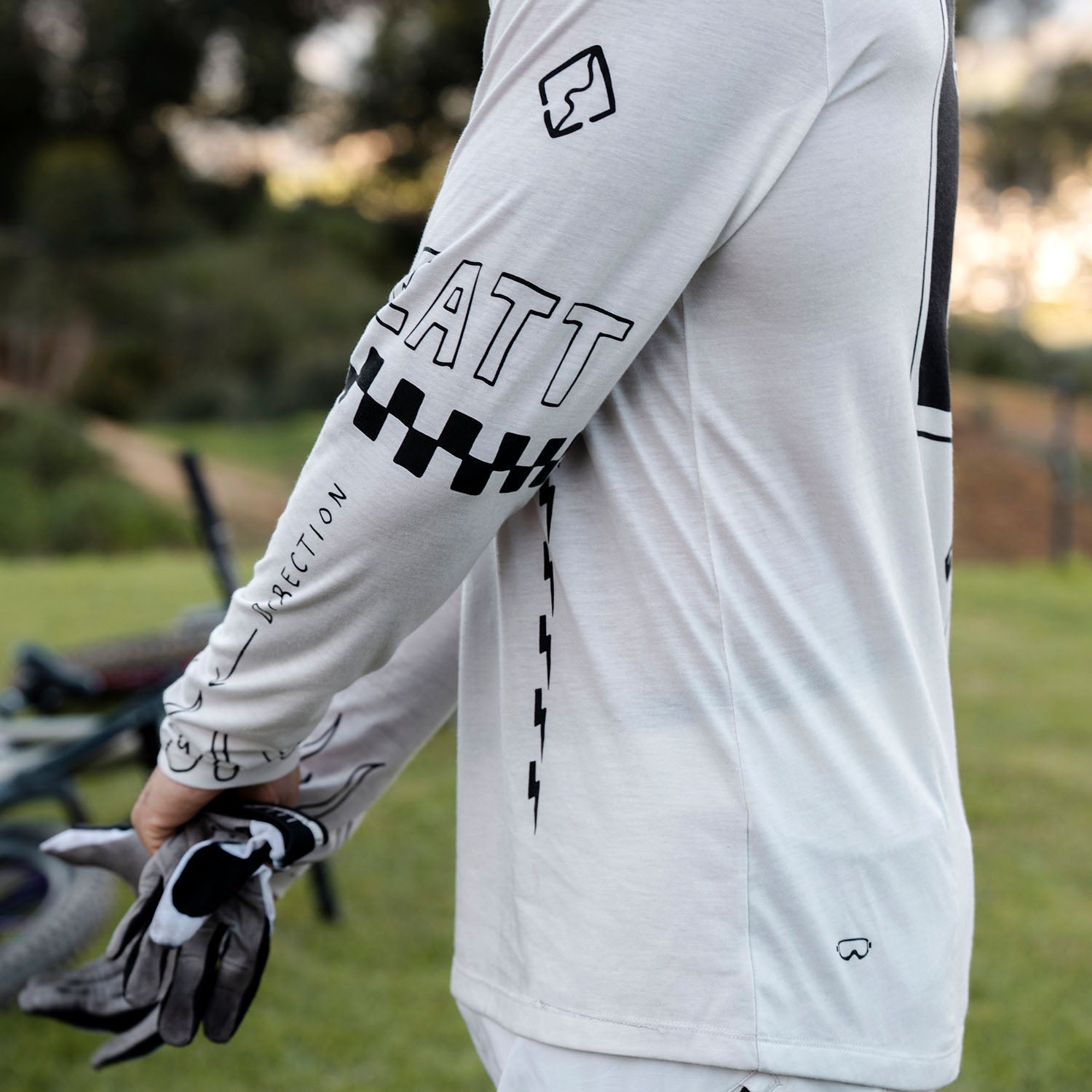 Camiseta MTB Gravity 3.0 Manga Larga V26