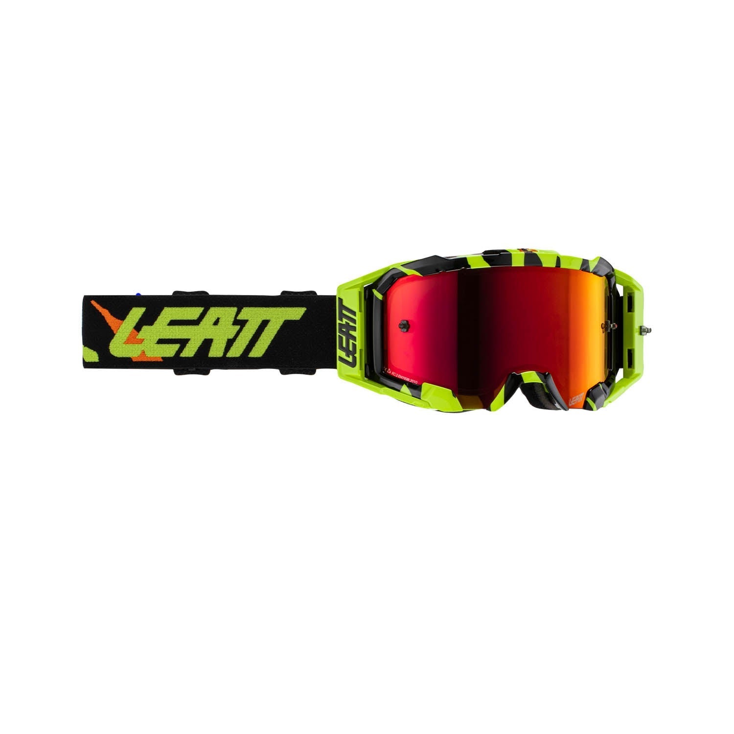Gafas Moto Velocity 5.5 Iriz Tiger Rojo