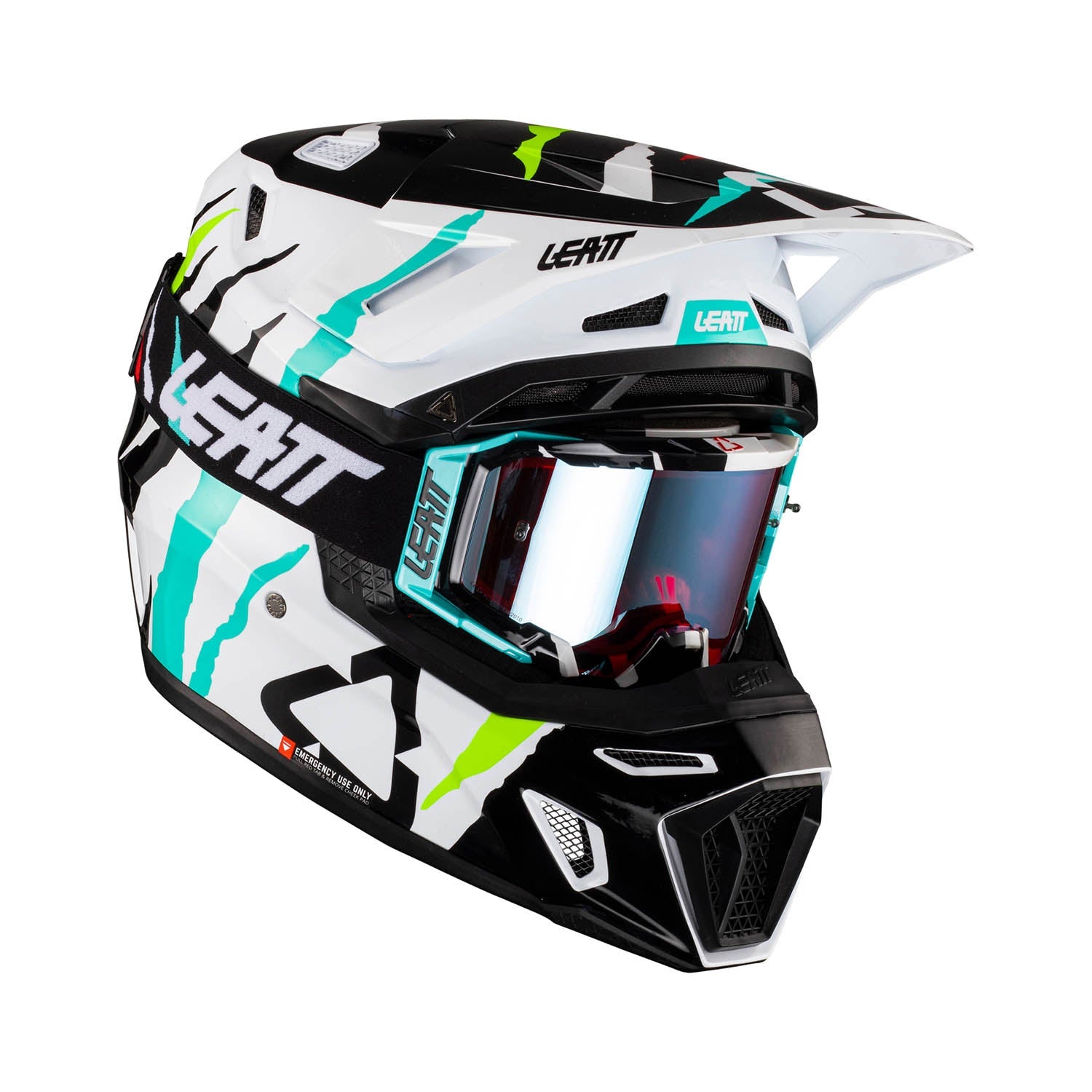 Casco Kit Moto 8.5 con Gafas Velocity 5.5 V24.1
