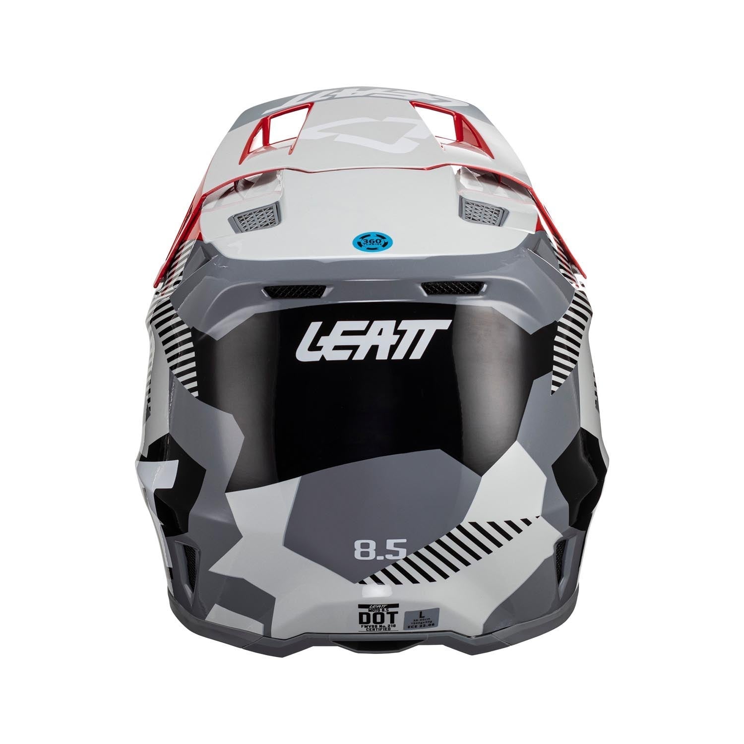 Casco Kit Moto 8.5 con Gafas Velocity 5.5 V24