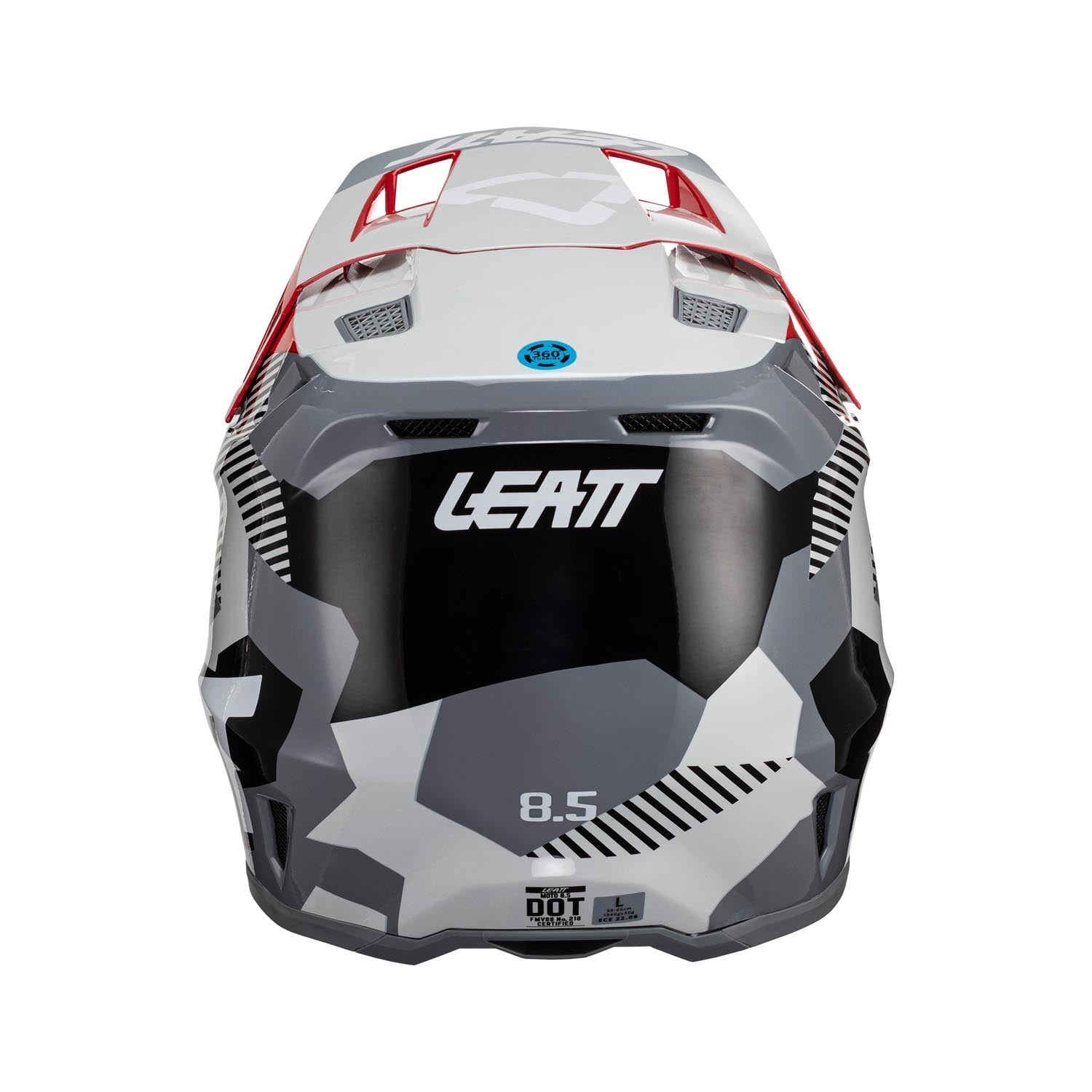 Casco Kit Moto 8.5 con Gafas Velocity 5.5 V24