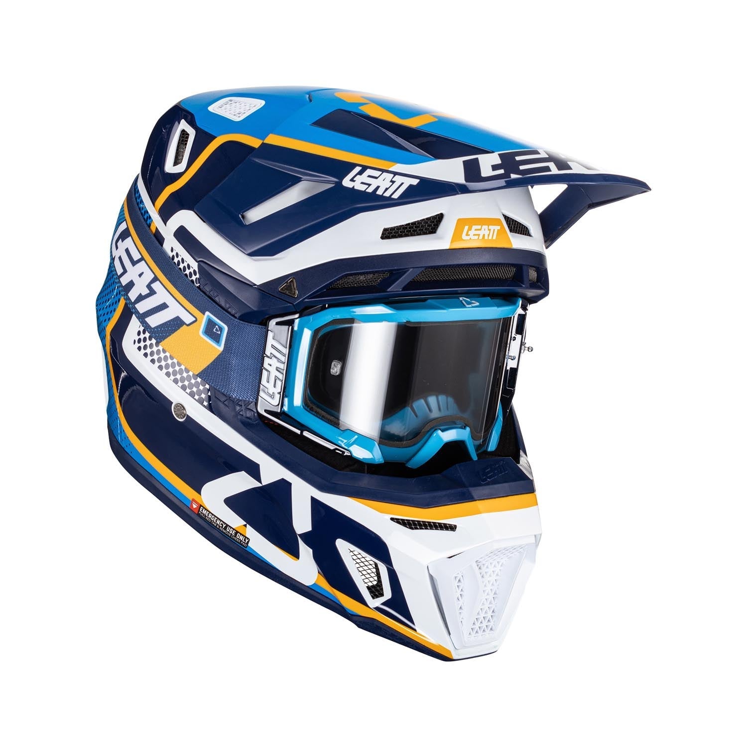 Casco Kit Moto 8.5 con Gafas Velocity 5.5 V24