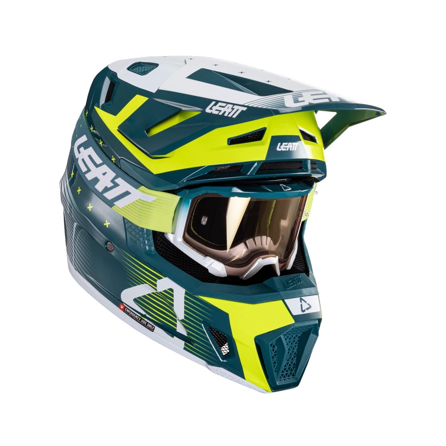 Casco Kit Moto 7.5 con Gafas Velocity 4.5 V24