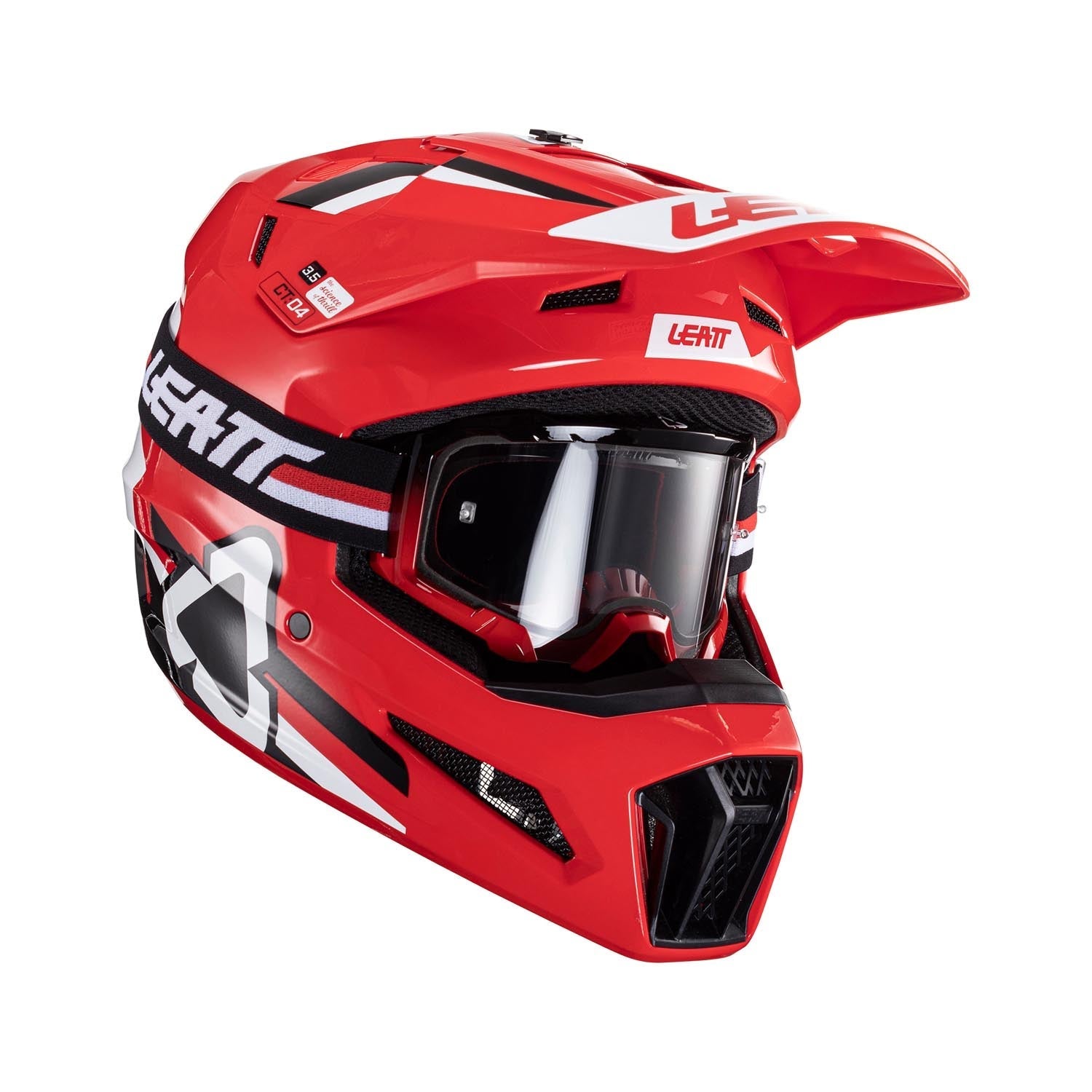 Casco Kit Moto 3.5 con Gafas Velocity 4.5 V24