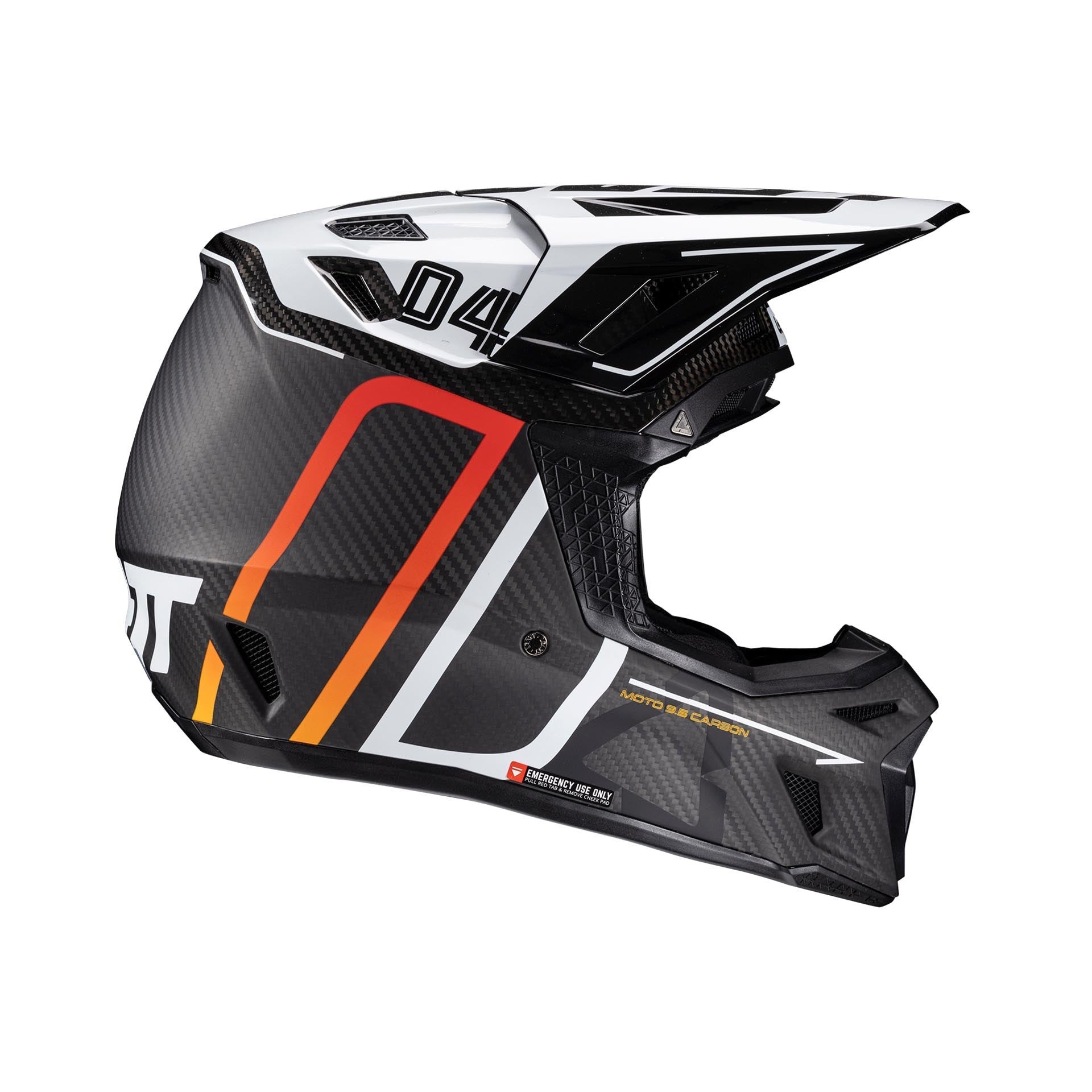 Casco Kit Moto 9.5 Carbon con Gafas Velocity 6.5 IRIZ V25