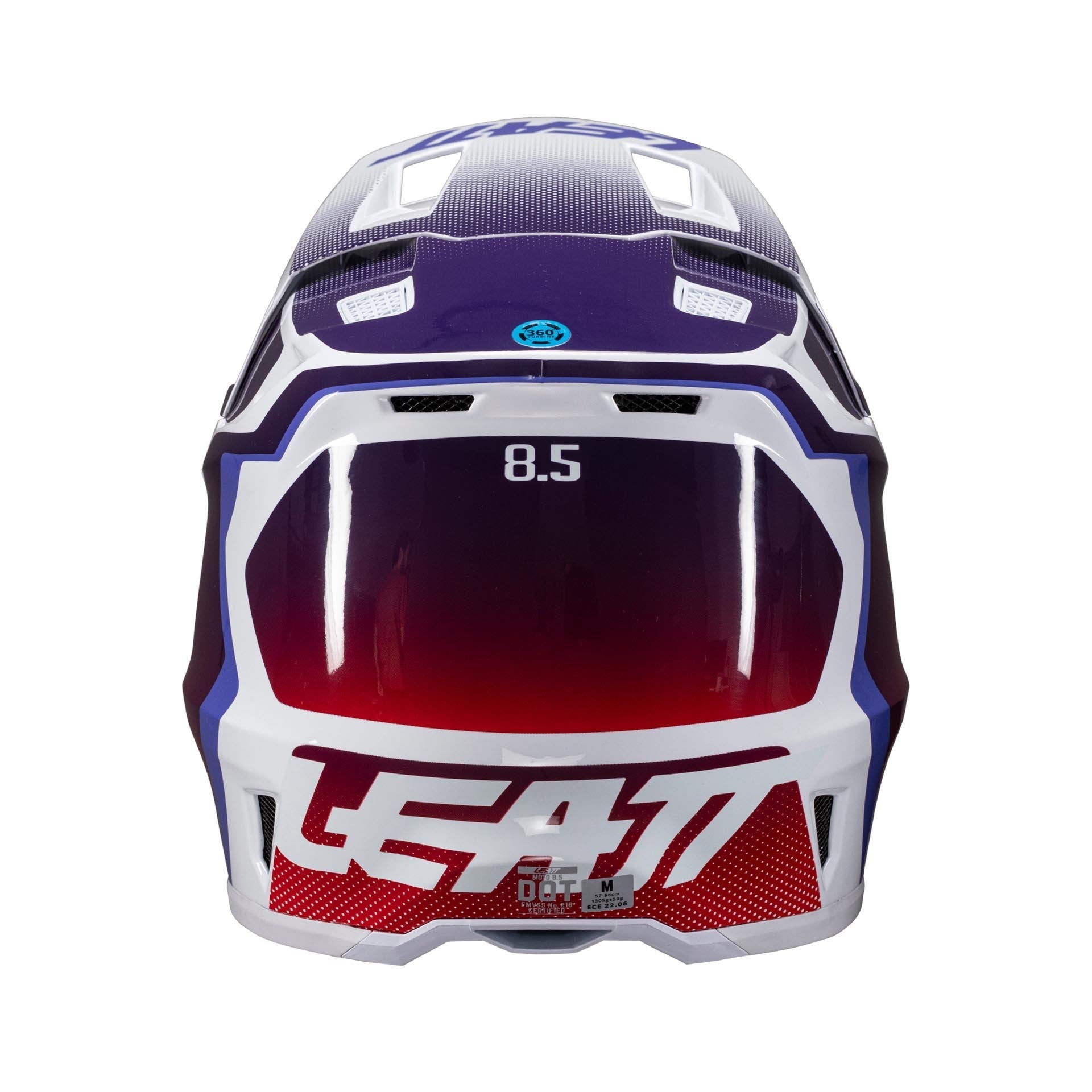 Casco Kit Moto 8.5 con Gafas Velocity 5.5 V25