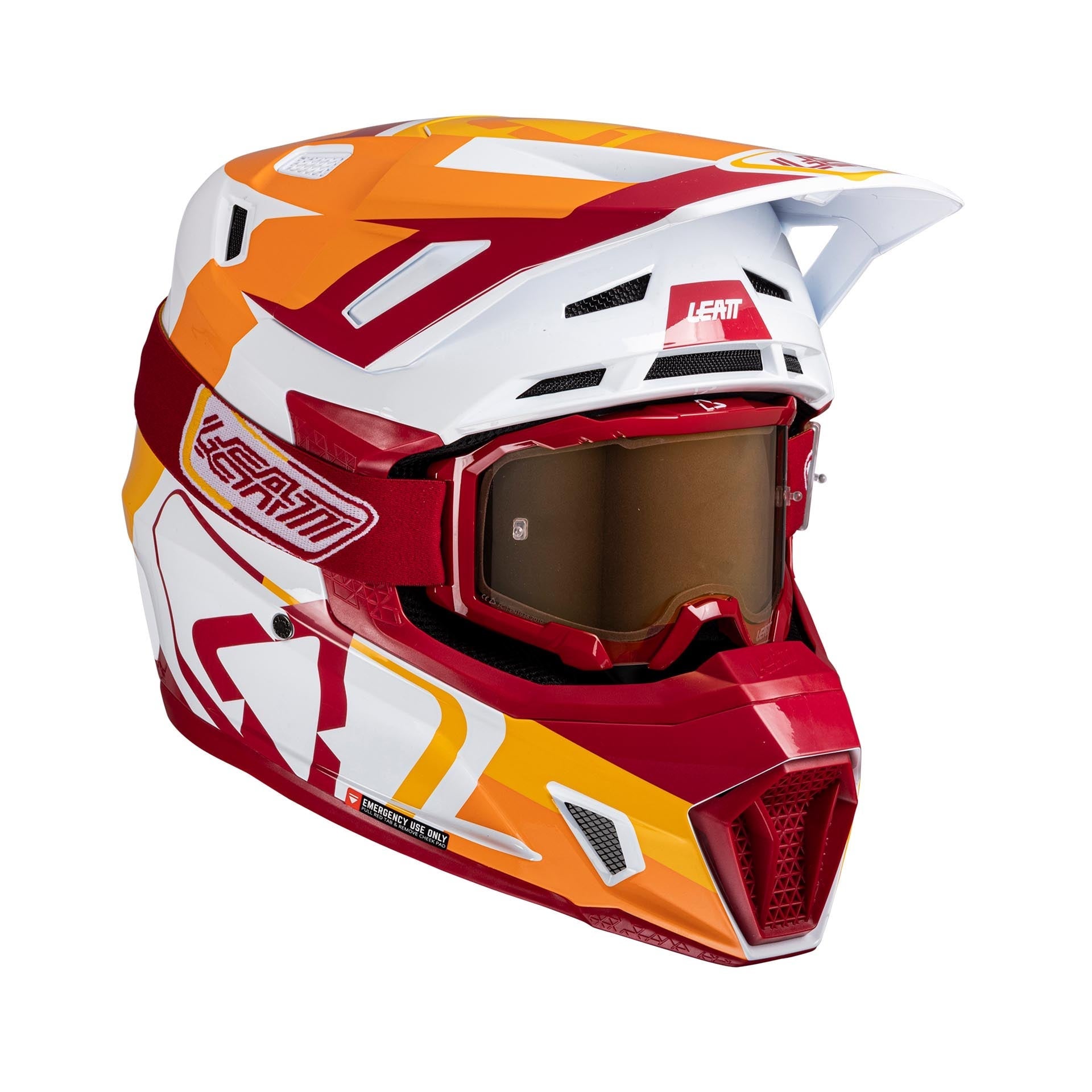 Casco Kit Moto 7.5 con Gafas Velocity 4.5 V25