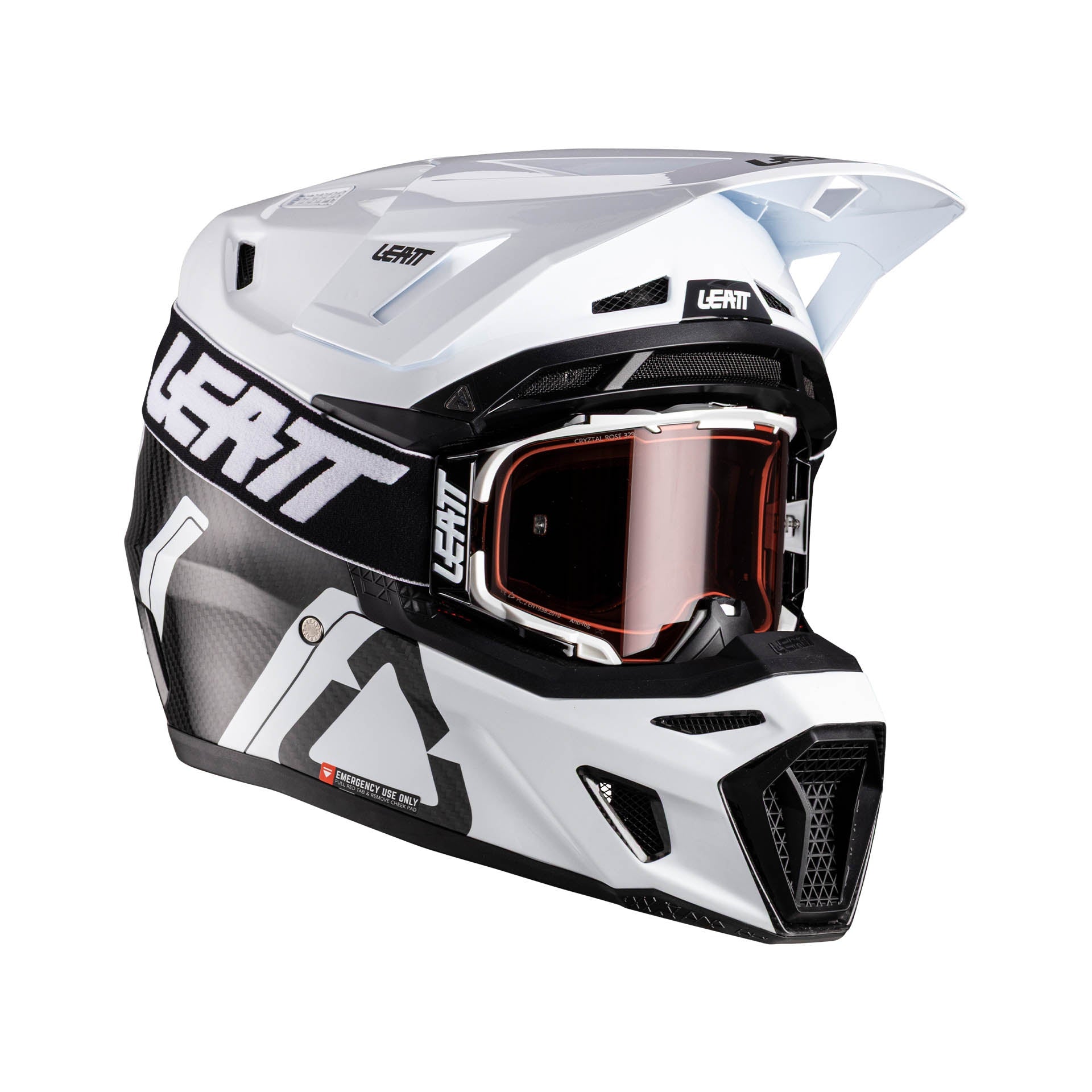 Casco Kit Moto 9.5 Carbon con Gafas Velocity 6.5 IRIZ