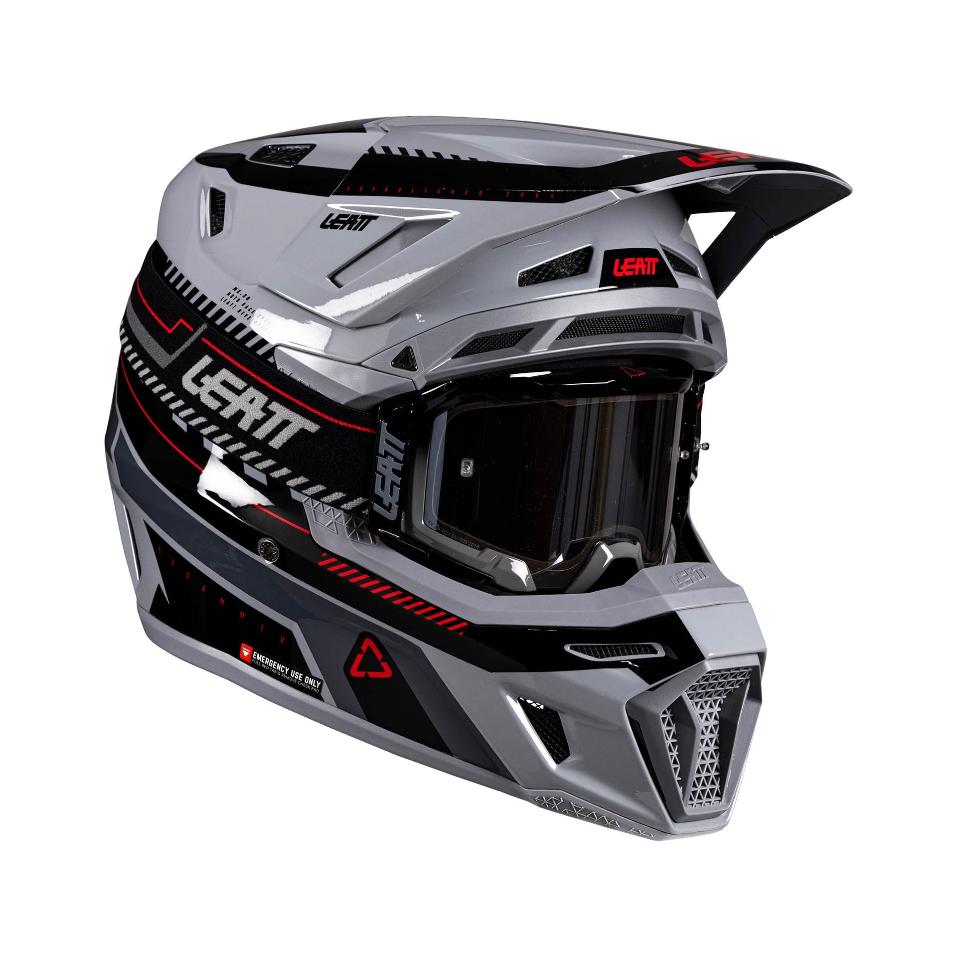Casco Kit Moto 8.5 con Gafas Velocity 5.5