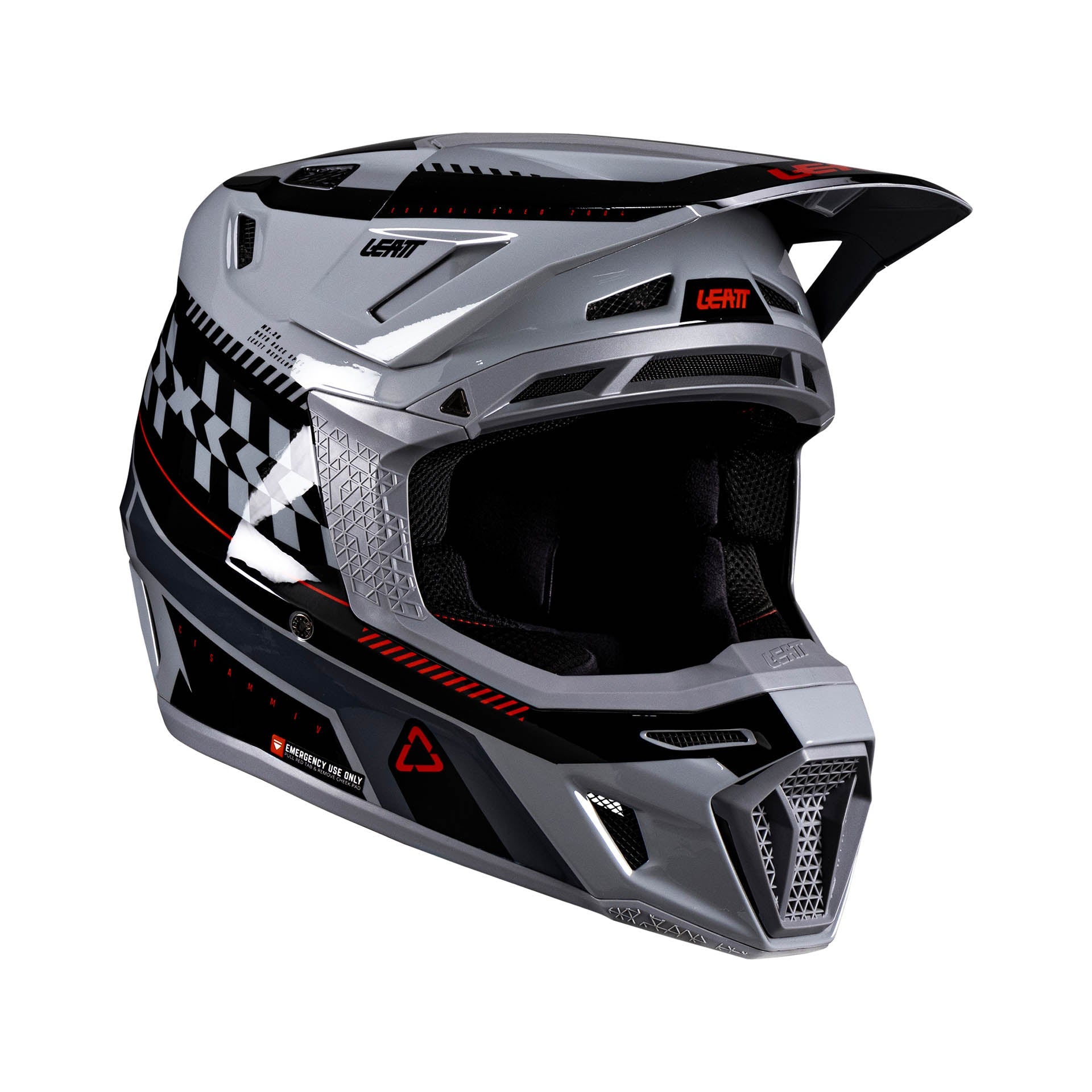 Casco Kit Moto 8.5 con Gafas Velocity 5.5