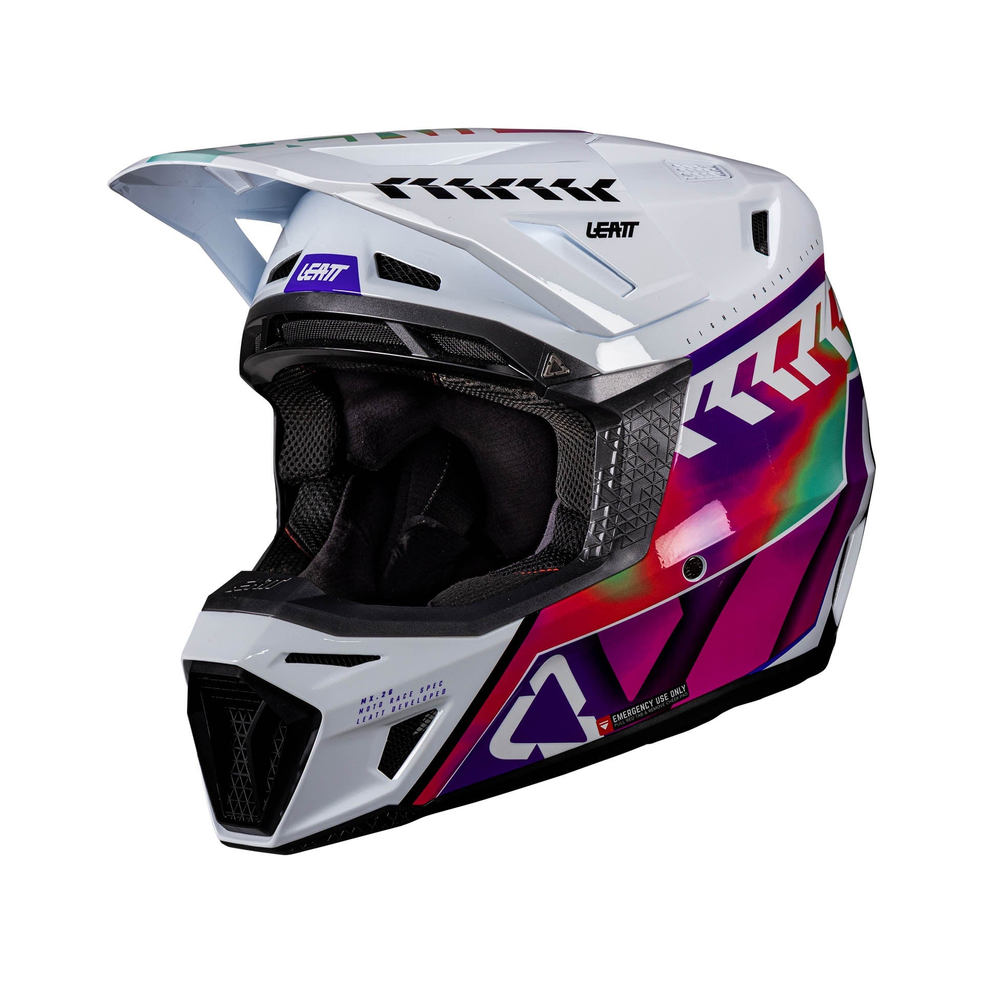 Casco Kit Moto 8.5 con Gafas Velocity 5.5