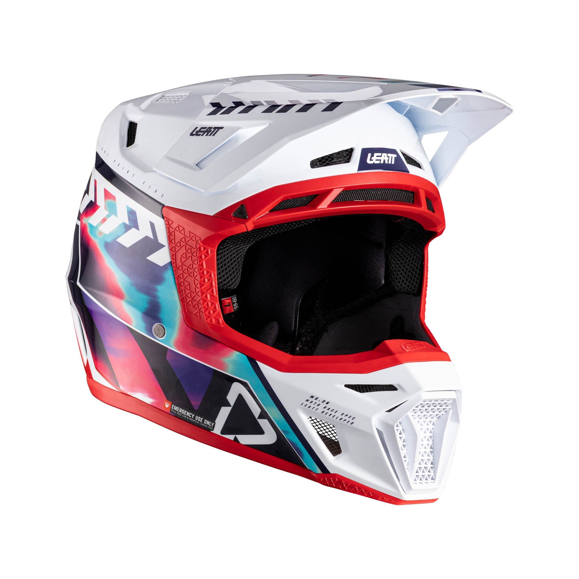 Casco Kit Moto 8.5 con Gafas Velocity 5.5