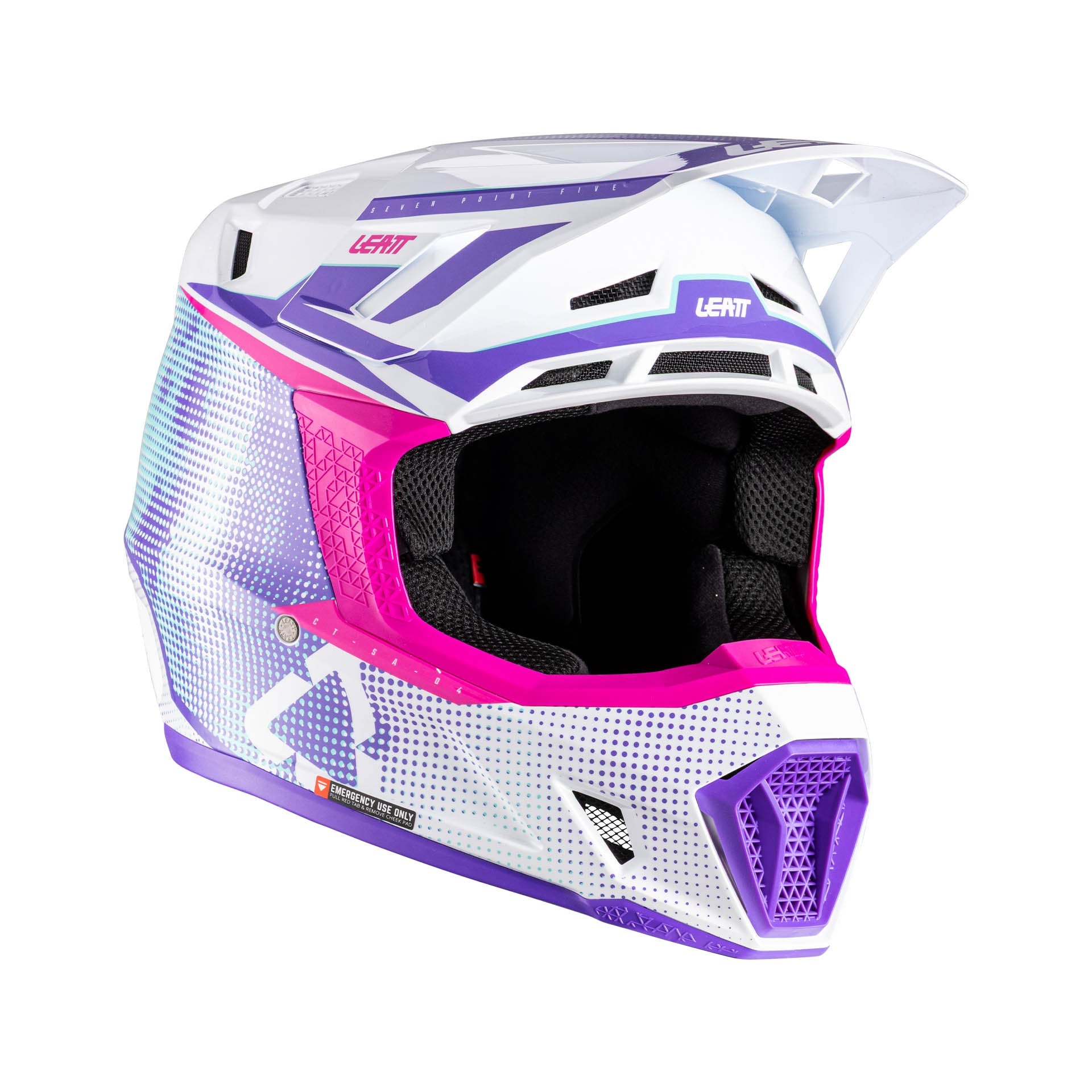Casco Kit Moto 7.5 con Gafas Velocity 4.5