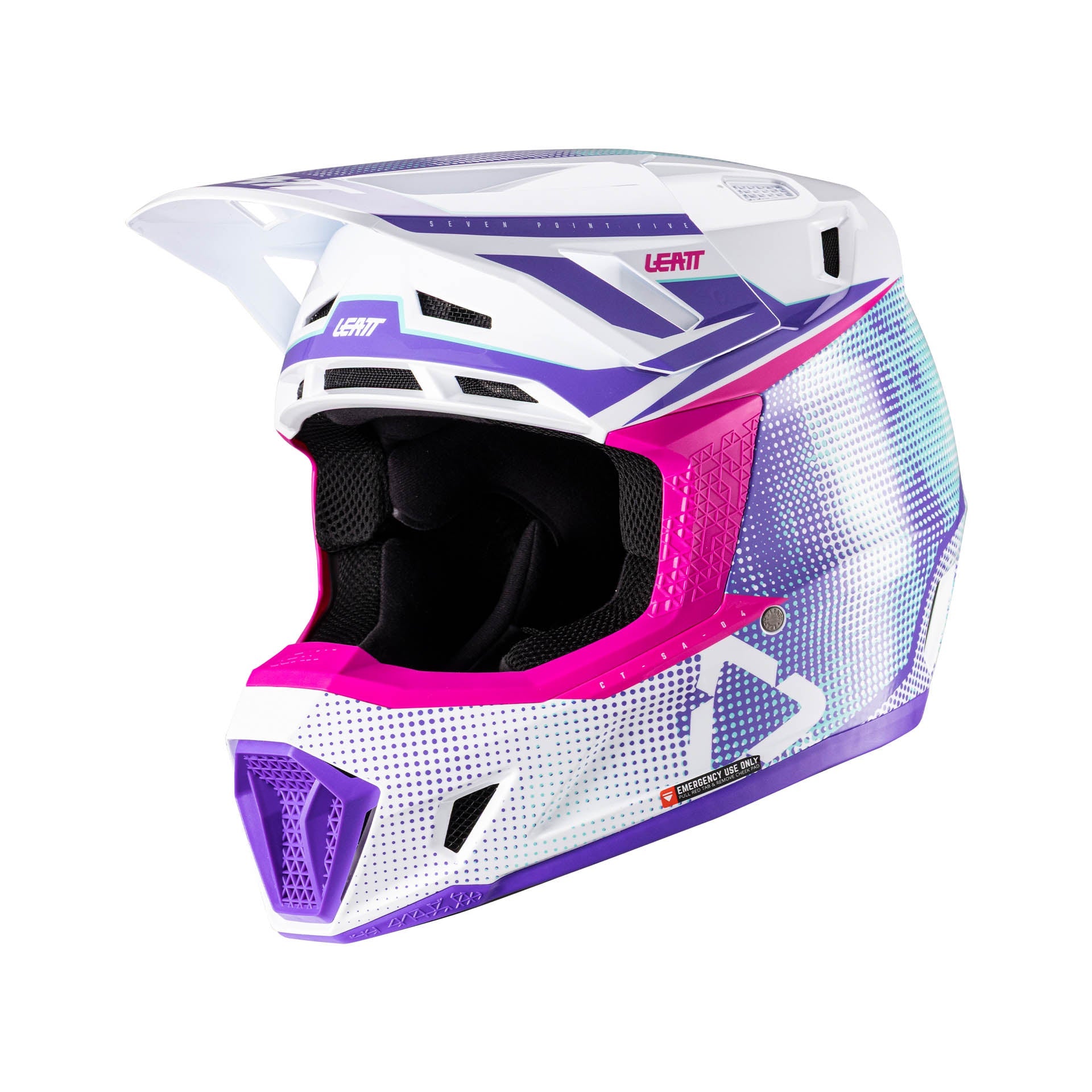 Casco Kit Moto 7.5 con Gafas Velocity 4.5