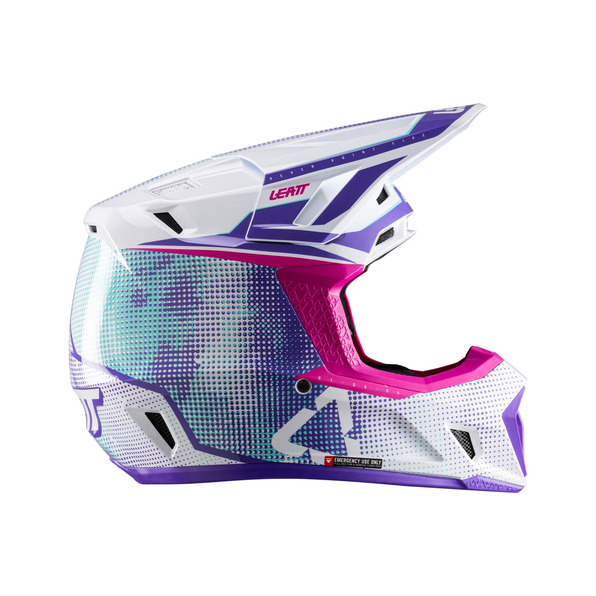 Casco Kit Moto 7.5 con Gafas Velocity 4.5