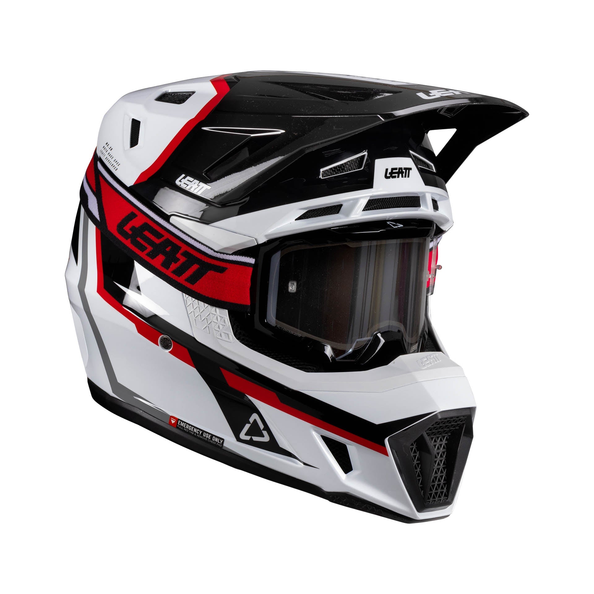 Casco Kit Moto 7.5 con Gafas Velocity 4.5
