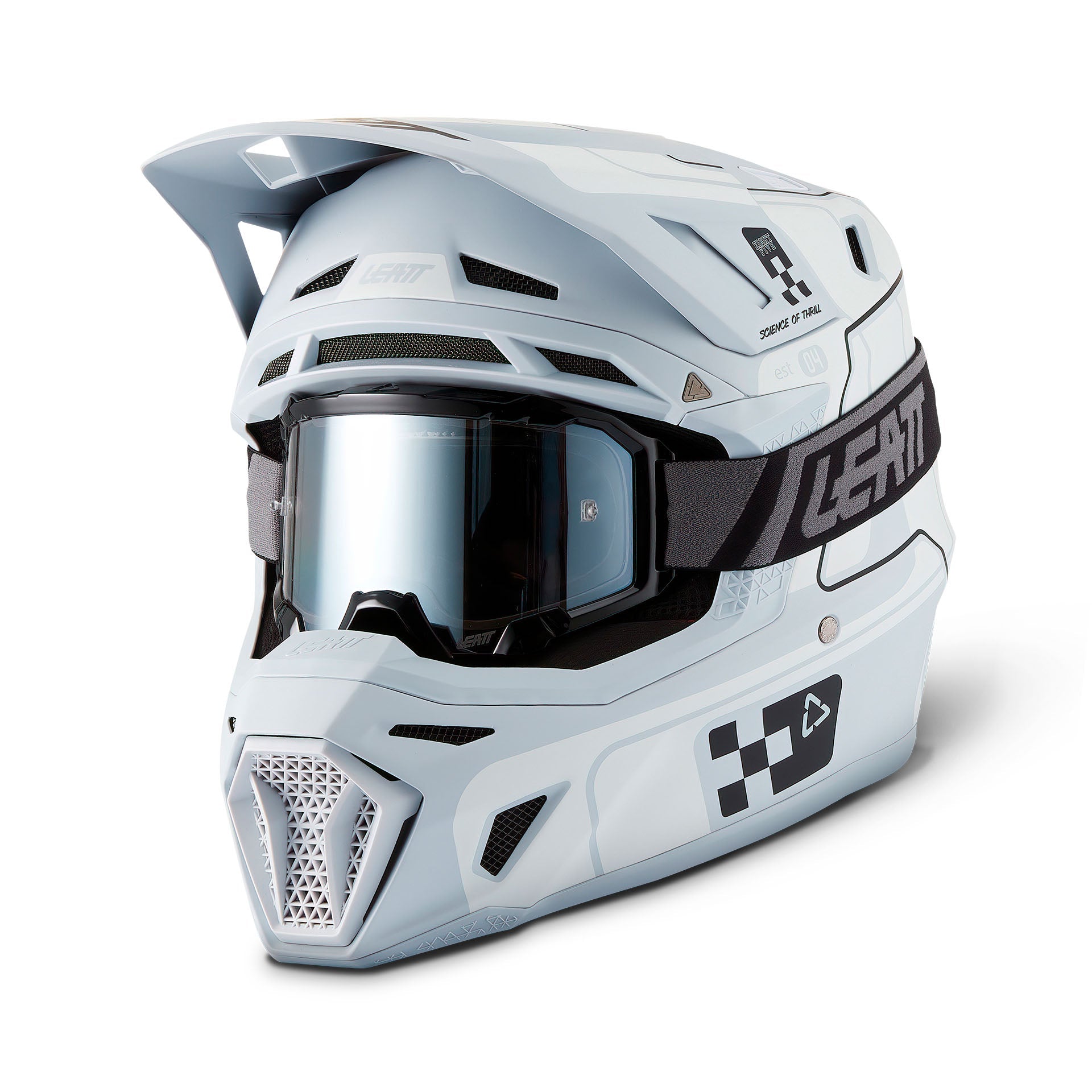 Casco Kit Moto 8.5 con Gafas Velocity