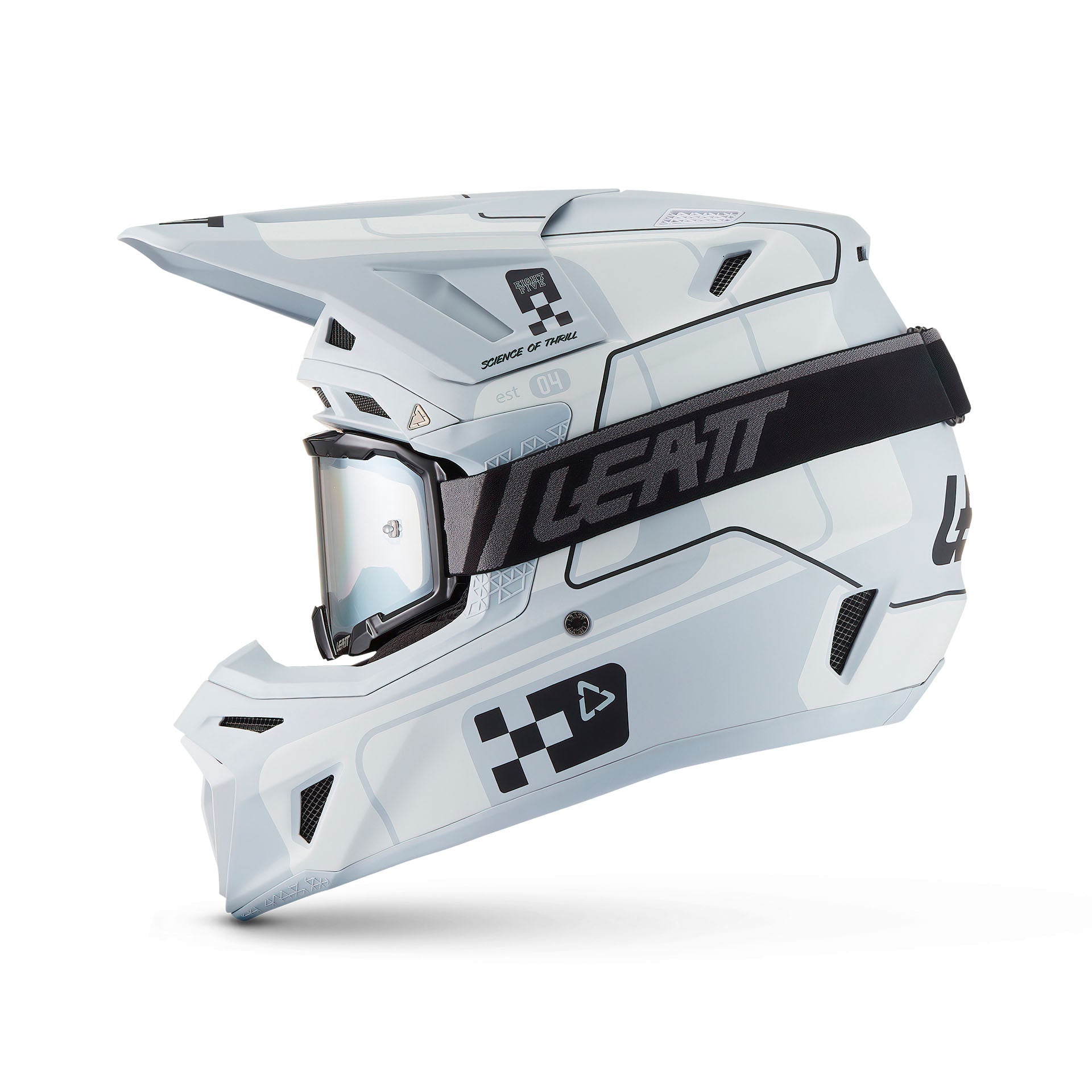 Casco Kit Moto 8.5 con Gafas Velocity