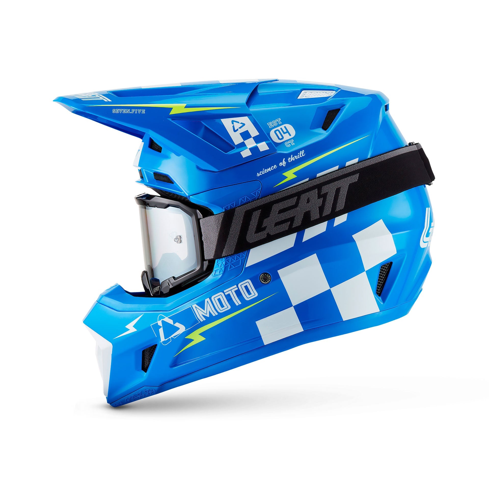 Casco Kit Moto 7.5 con Gafas Velocity