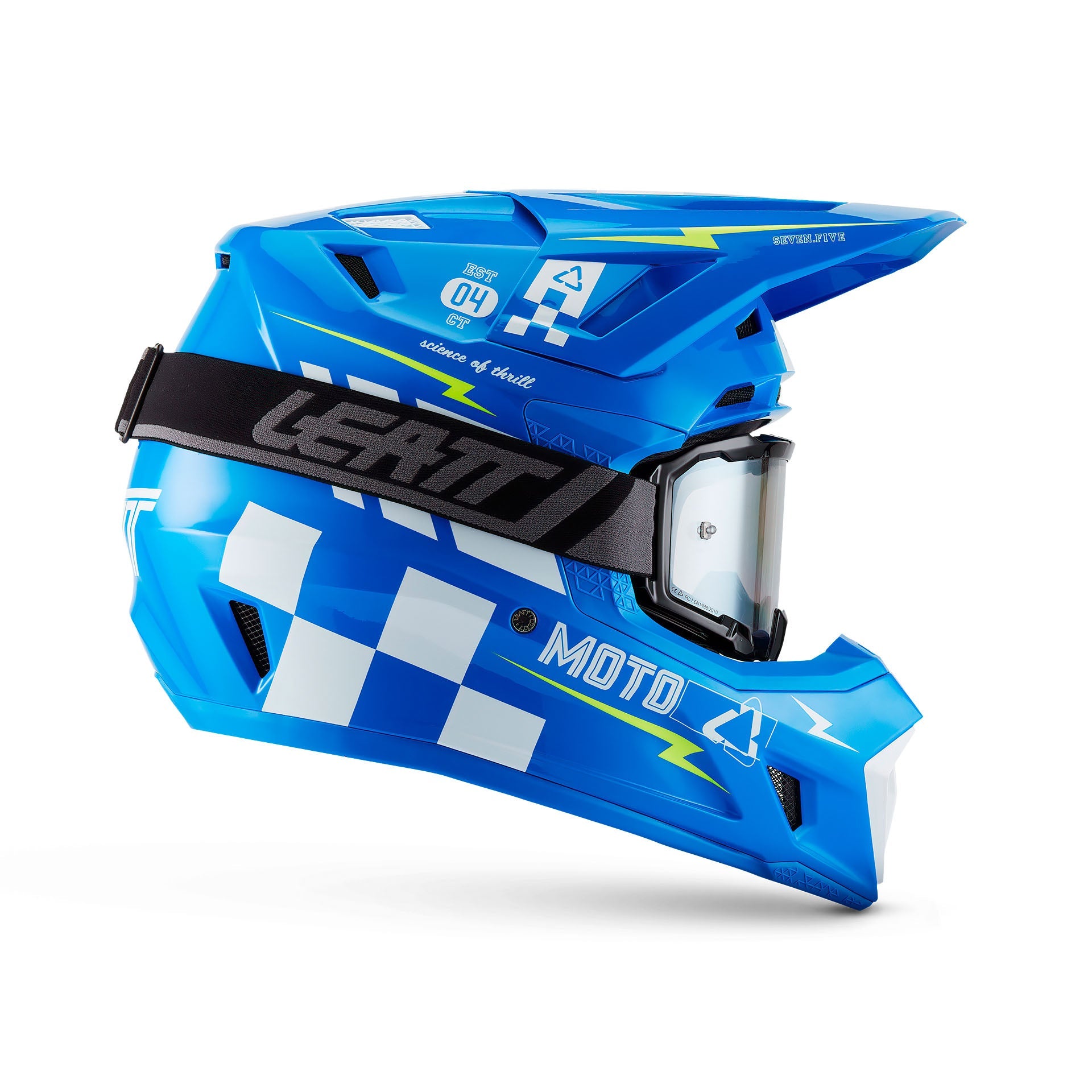 Casco Kit Moto 7.5 con Gafas Velocity