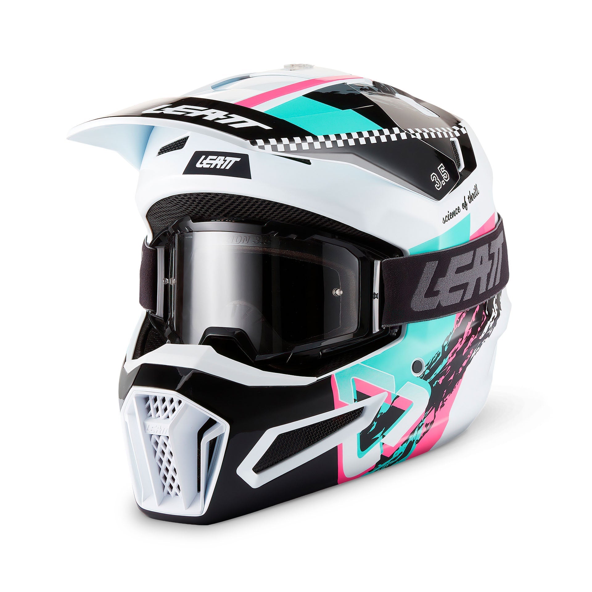 Casco Kit Moto 3.5 con Gafas Vizion 3.5
