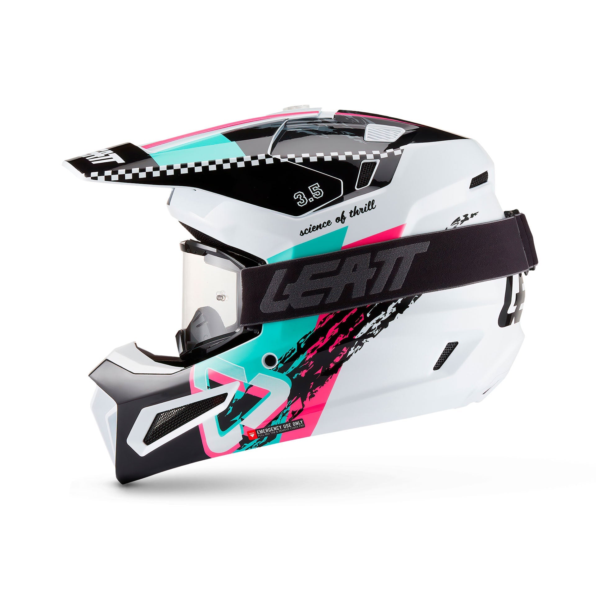 Casco Kit Moto 3.5 con Gafas Vizion 3.5
