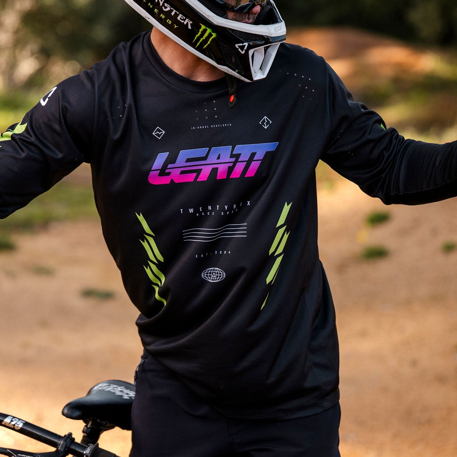 Camiseta MTB Gravity 4.0 Manga Larga V26