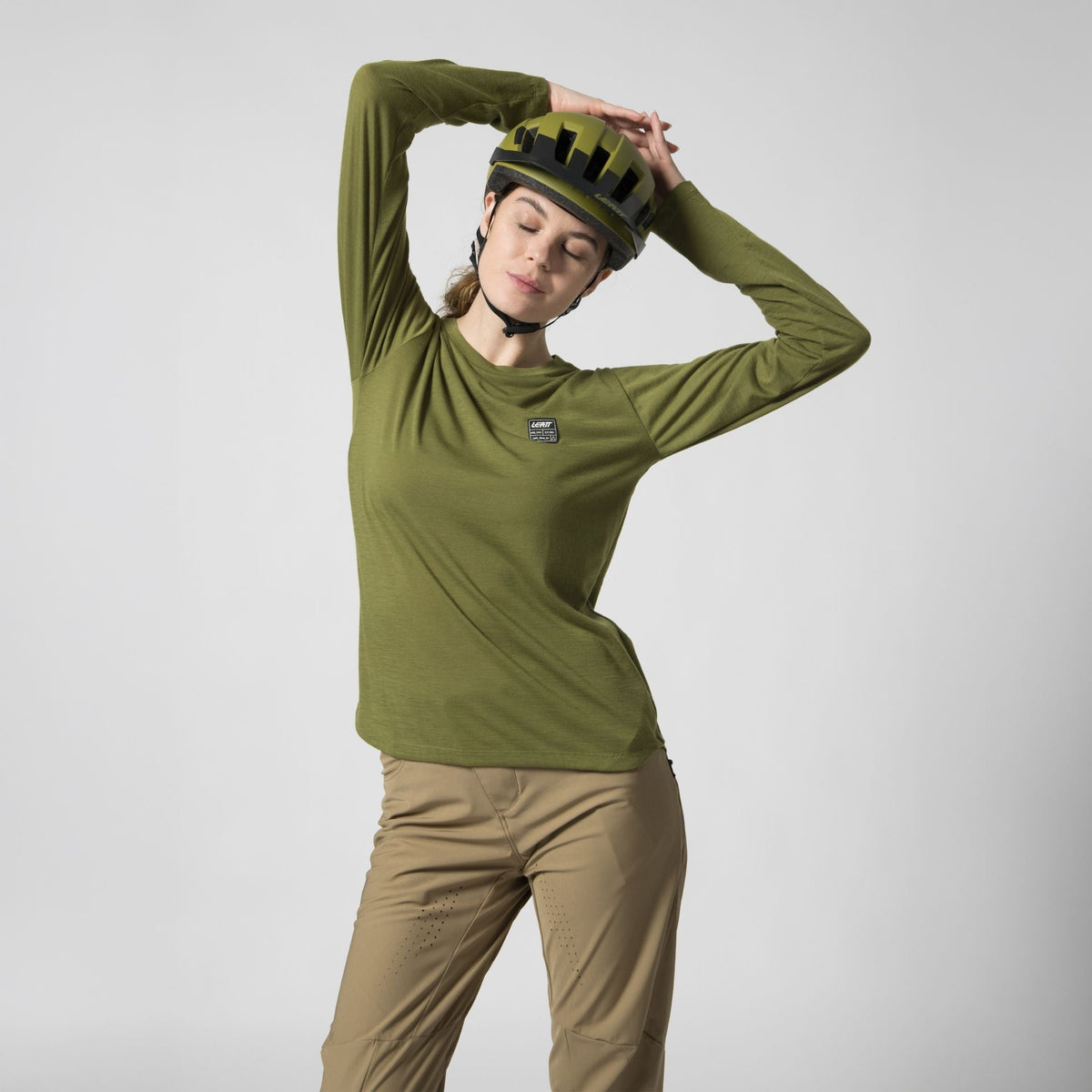 Camiseta MTB Trail 5.0 Merino Manga Larga Mujer
