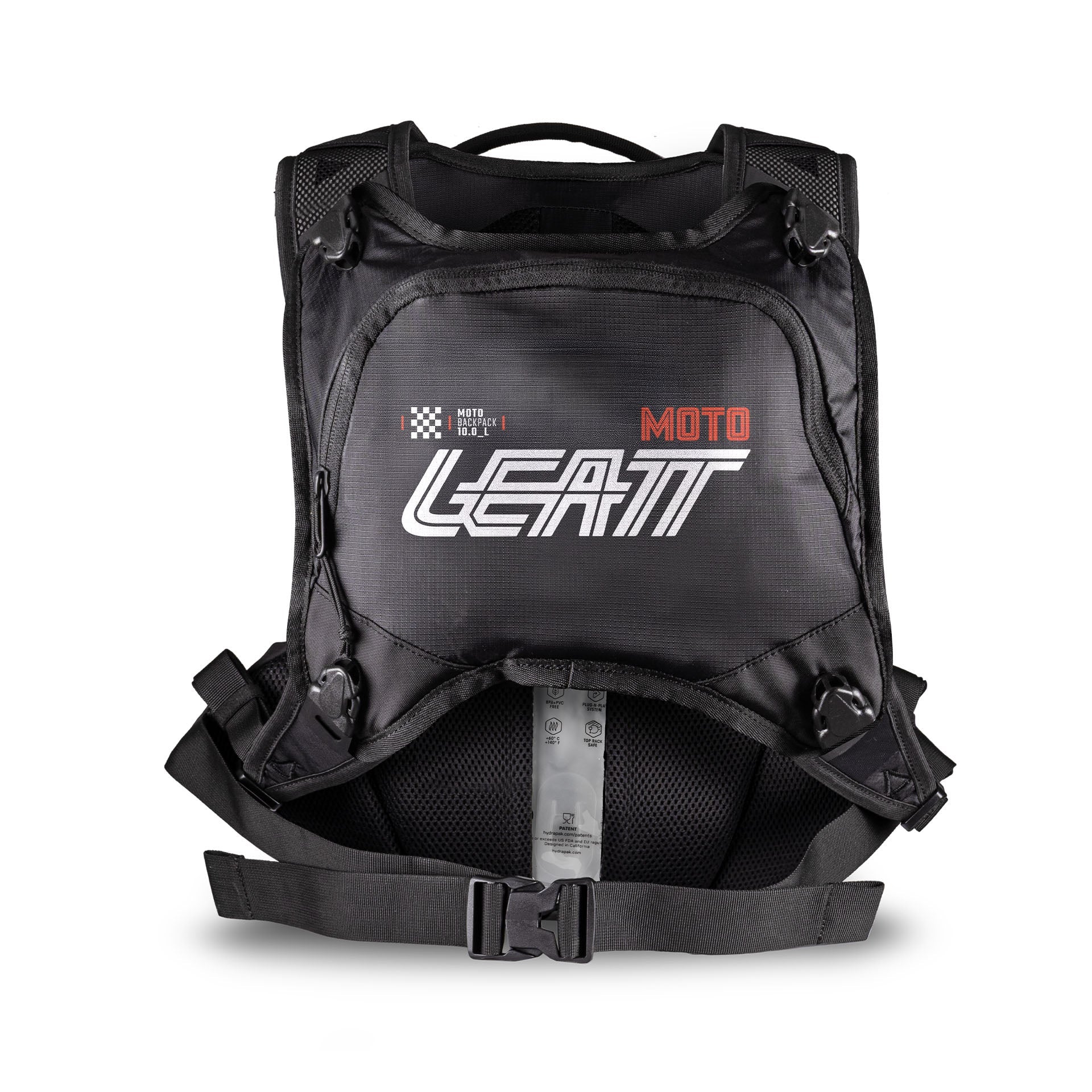 Mochila Moto 10L con Protección Pectoral y Depósito