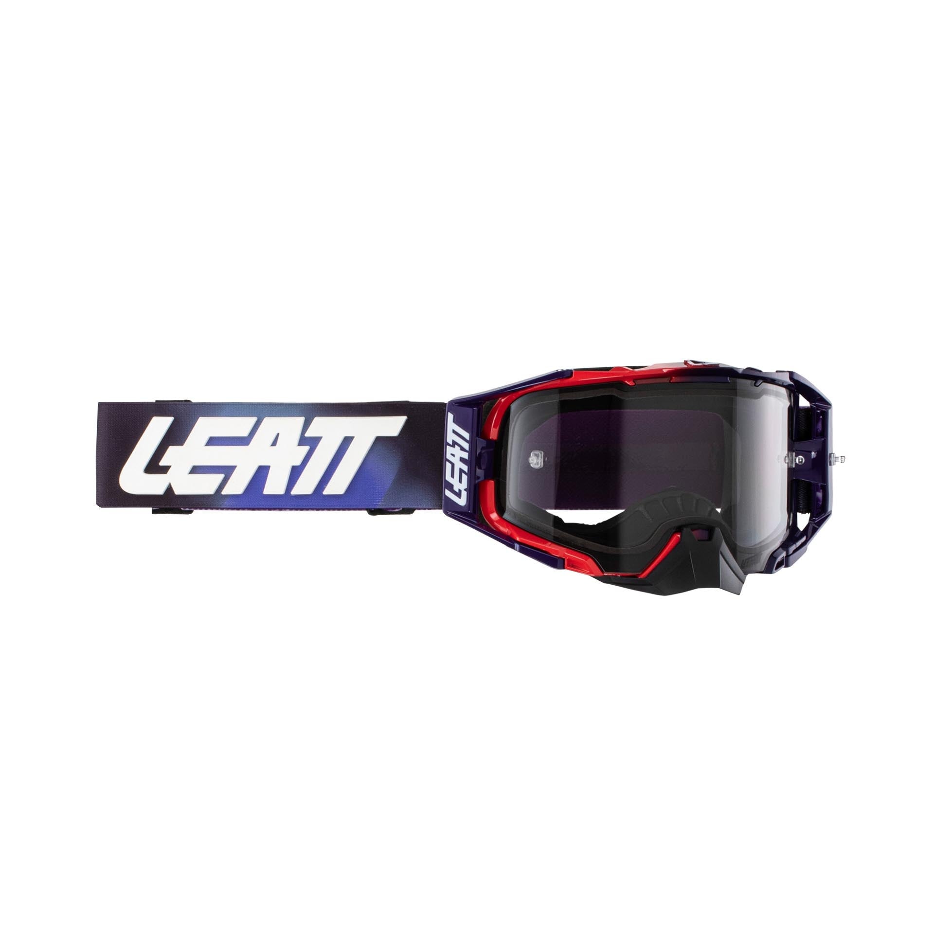 Maschera Motocross Leatt Velocity 6.5 Bones - Lente Doppia Antiappannamento, Fumo 28%, Certificata ANSI