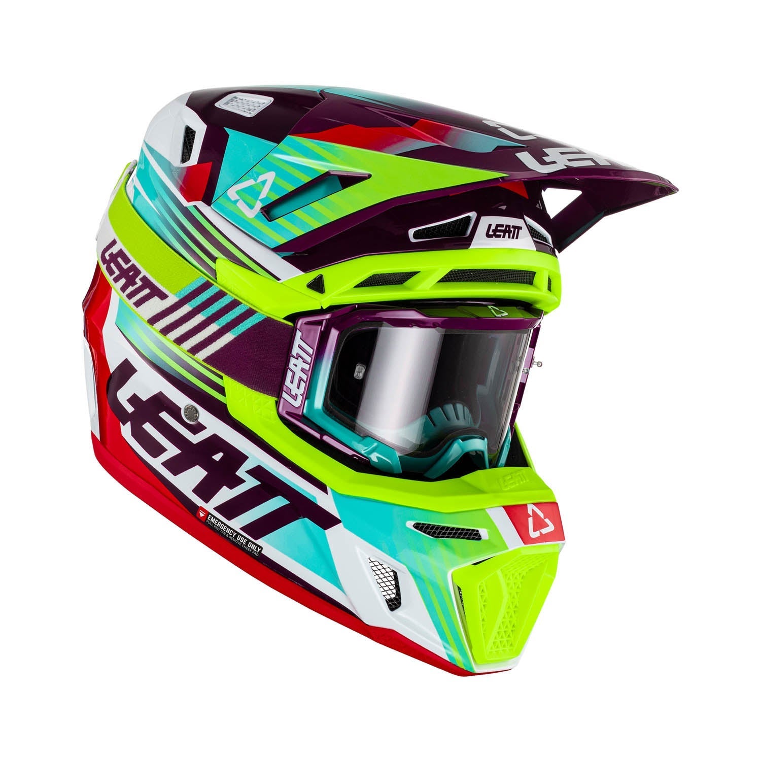 Casco Kit Moto 8.5 con Gafas Velocity 5.5 V24.1