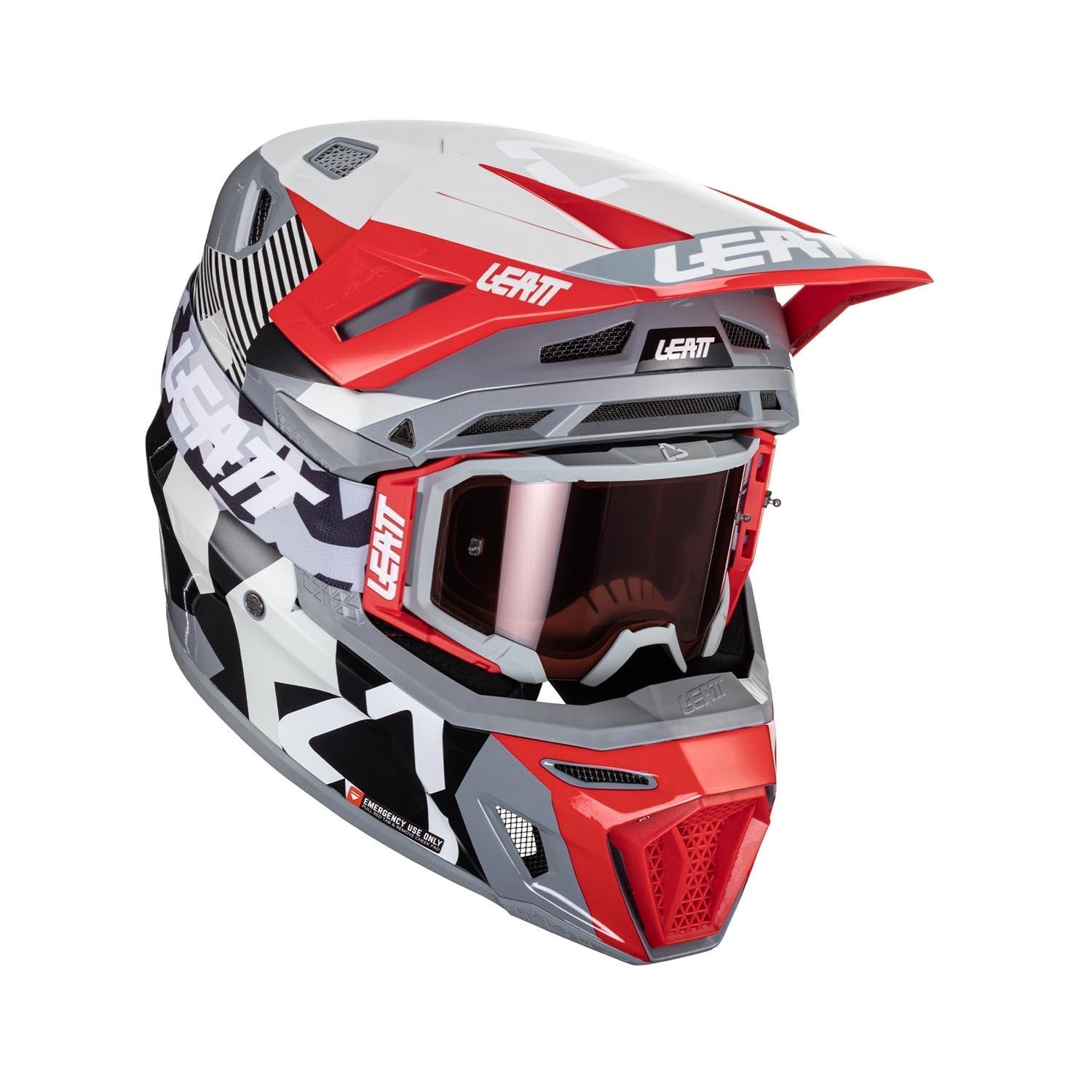 Casco Kit Moto 8.5 con Gafas Velocity 5.5 V24